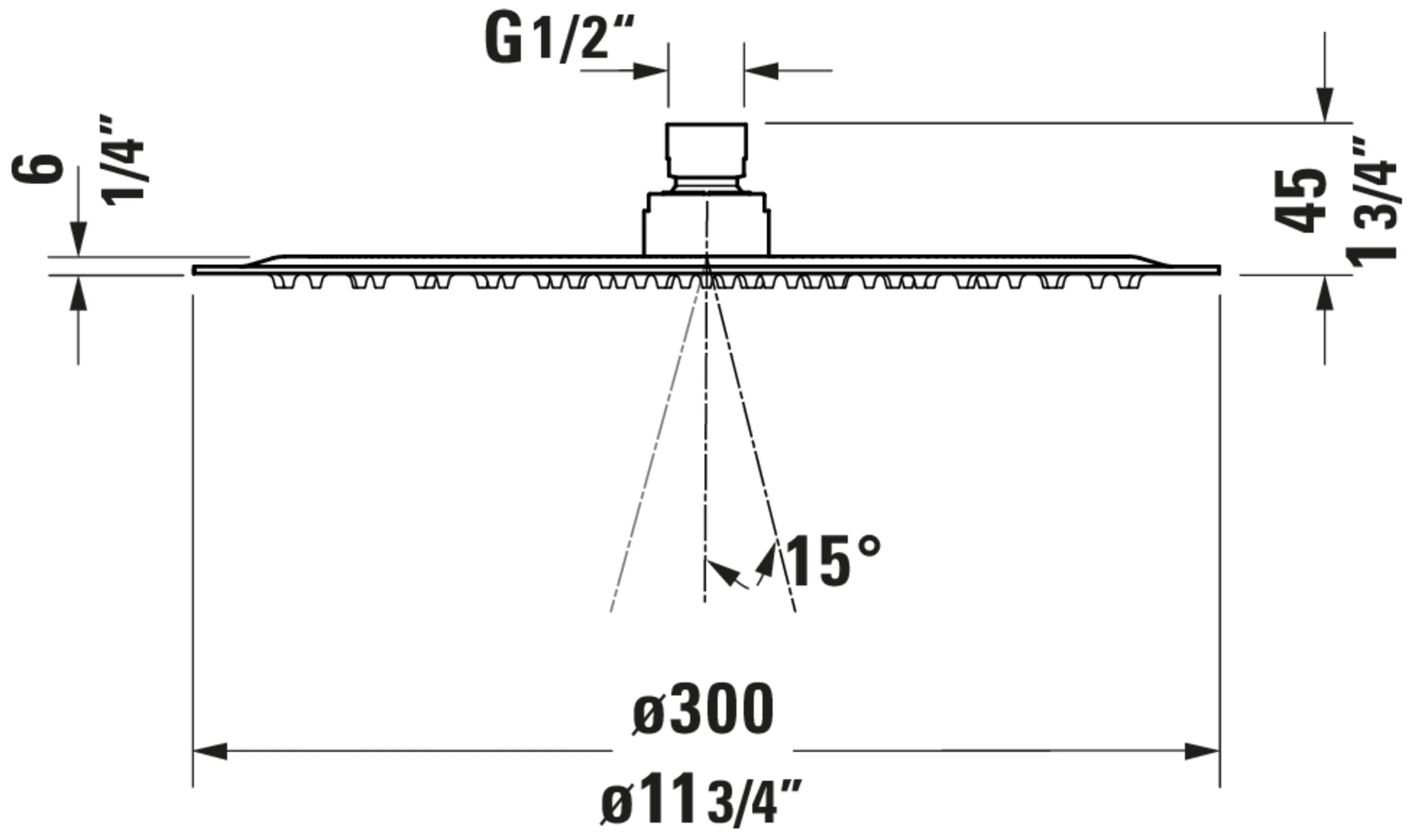 Duravit indbygget brusesystem med termostat og hovedbruser - Image 51