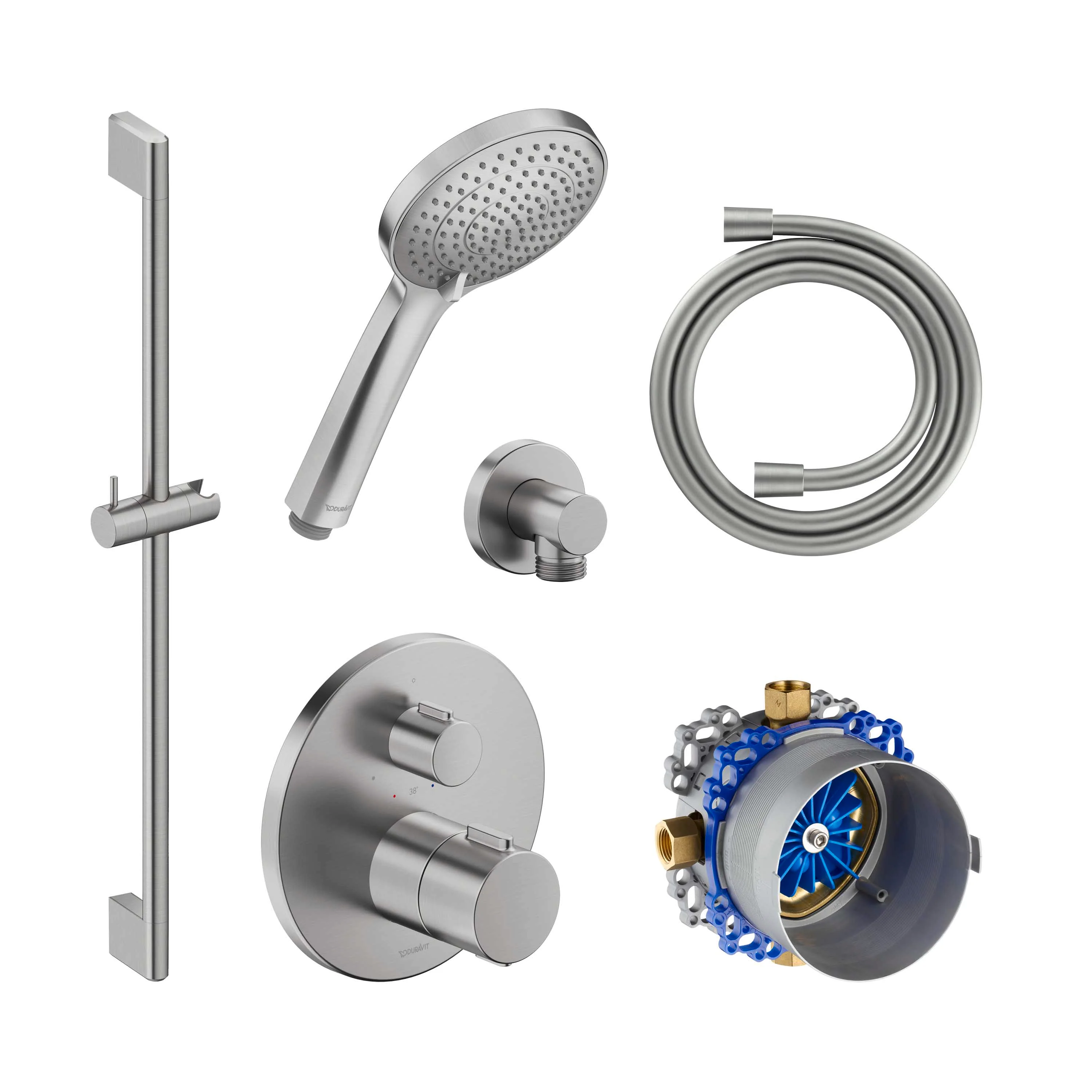 Duravit indbygget termostatarmatur til bruseren