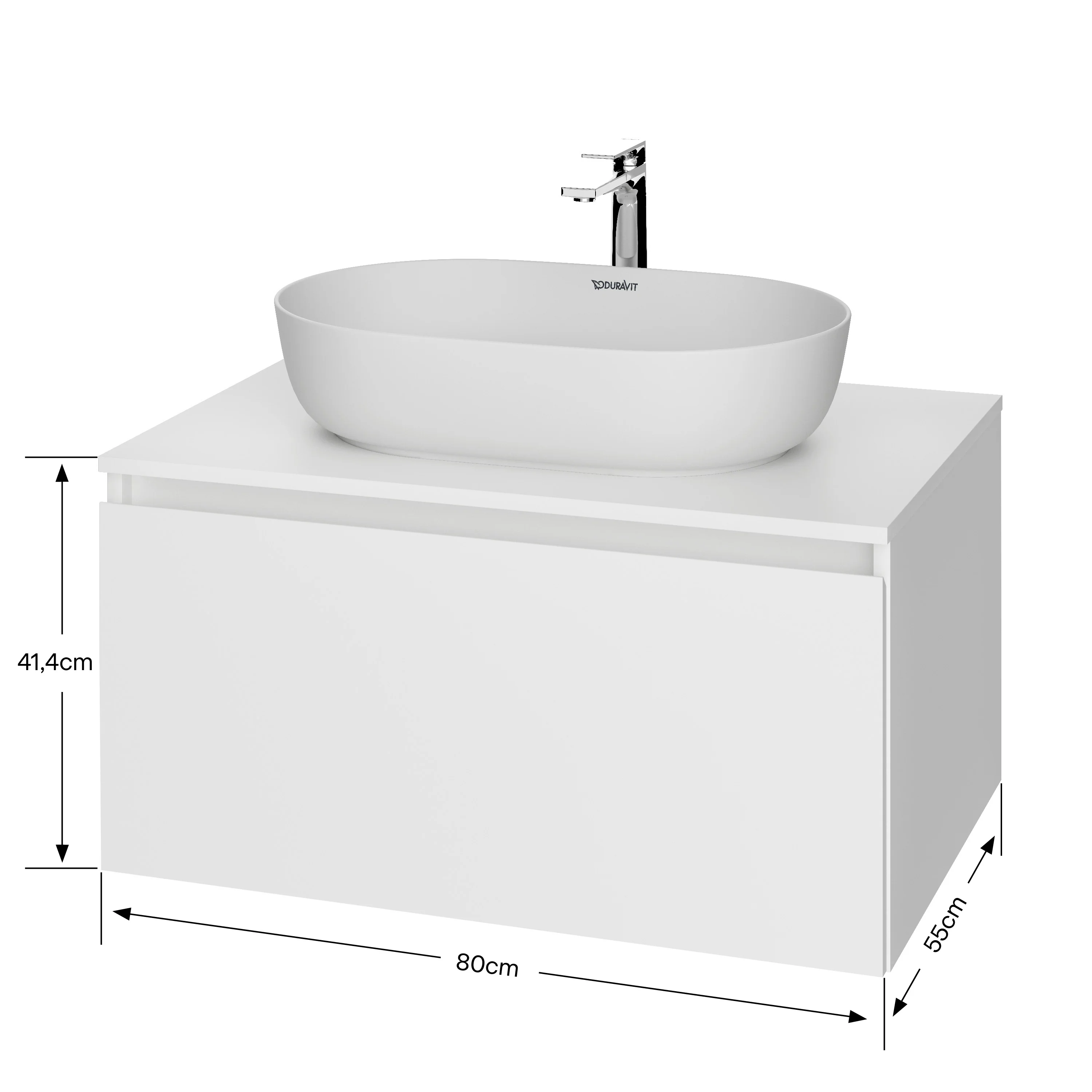 Duravit Vellora Vaskeskab 80 cm - Image 21
