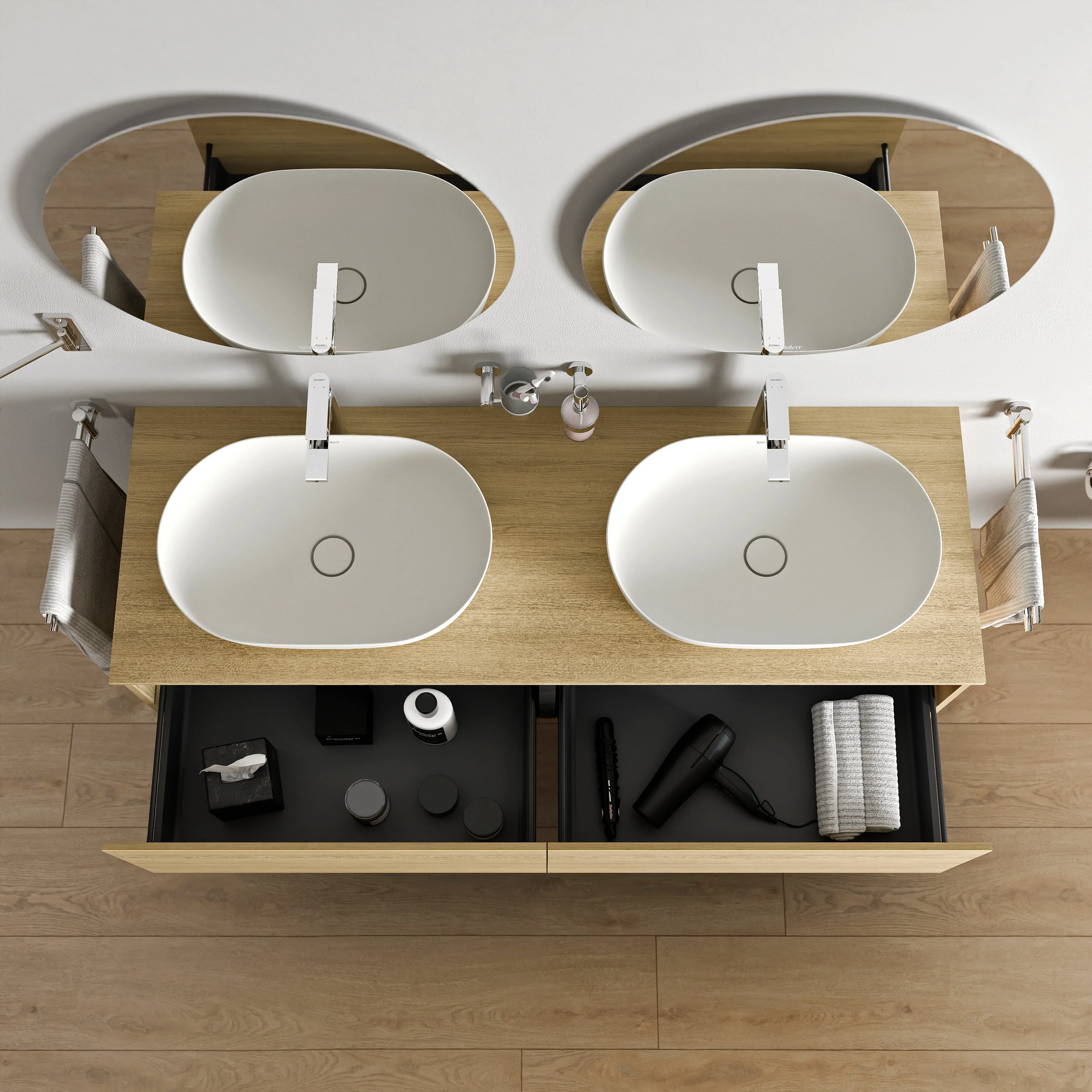Duravit Vellora vaskeskabsunderdel - Image 11