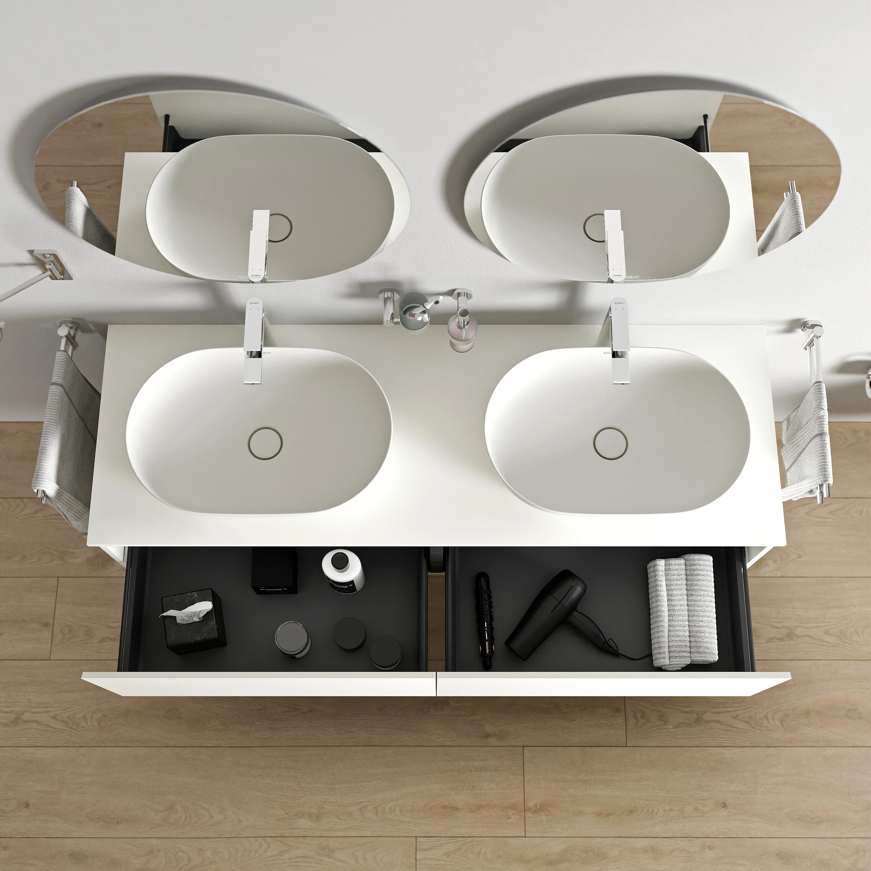 Duravit Vellora vaskeskabsunderdel - Image 17