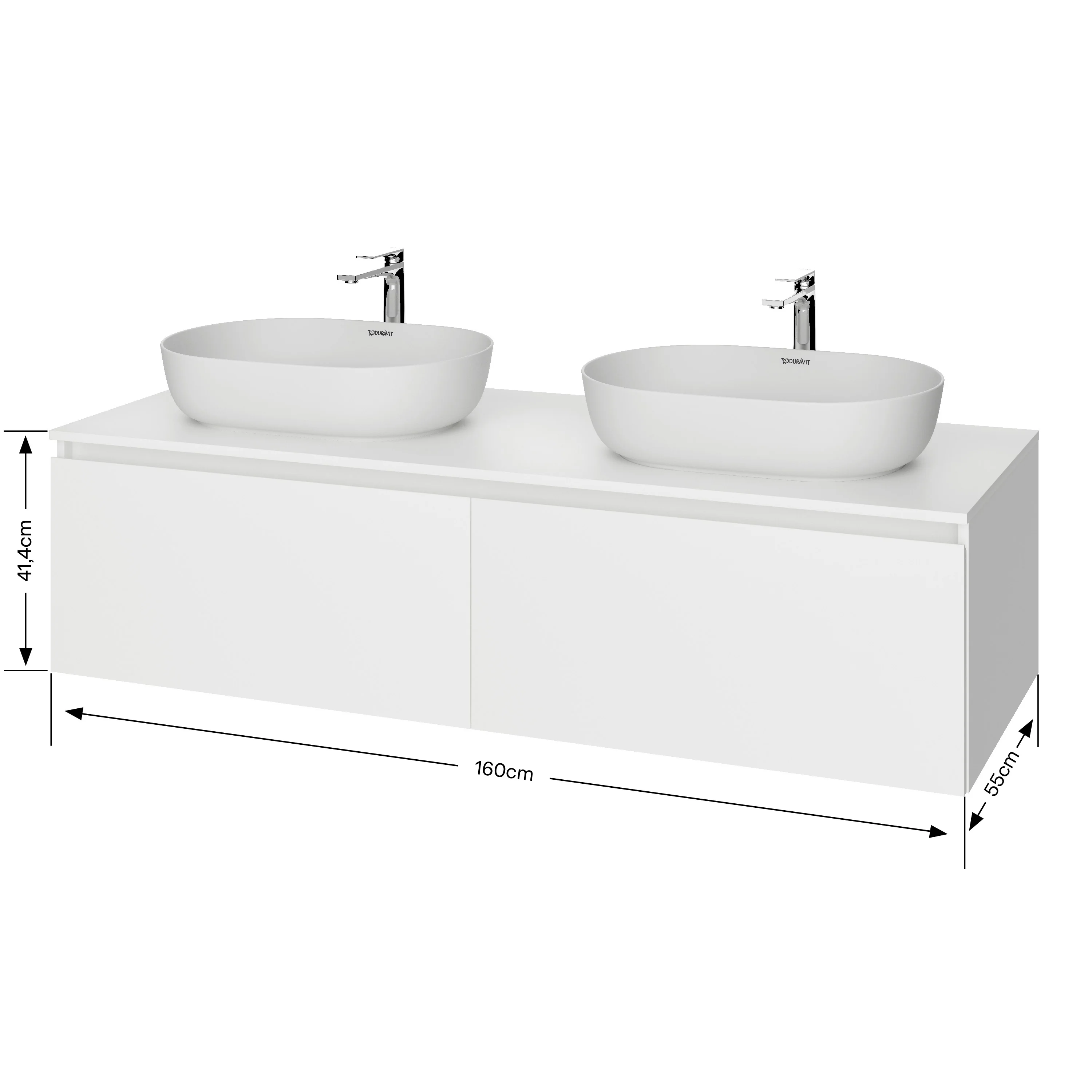 Duravit Vellora vaskeskabsunderdel - Image 21