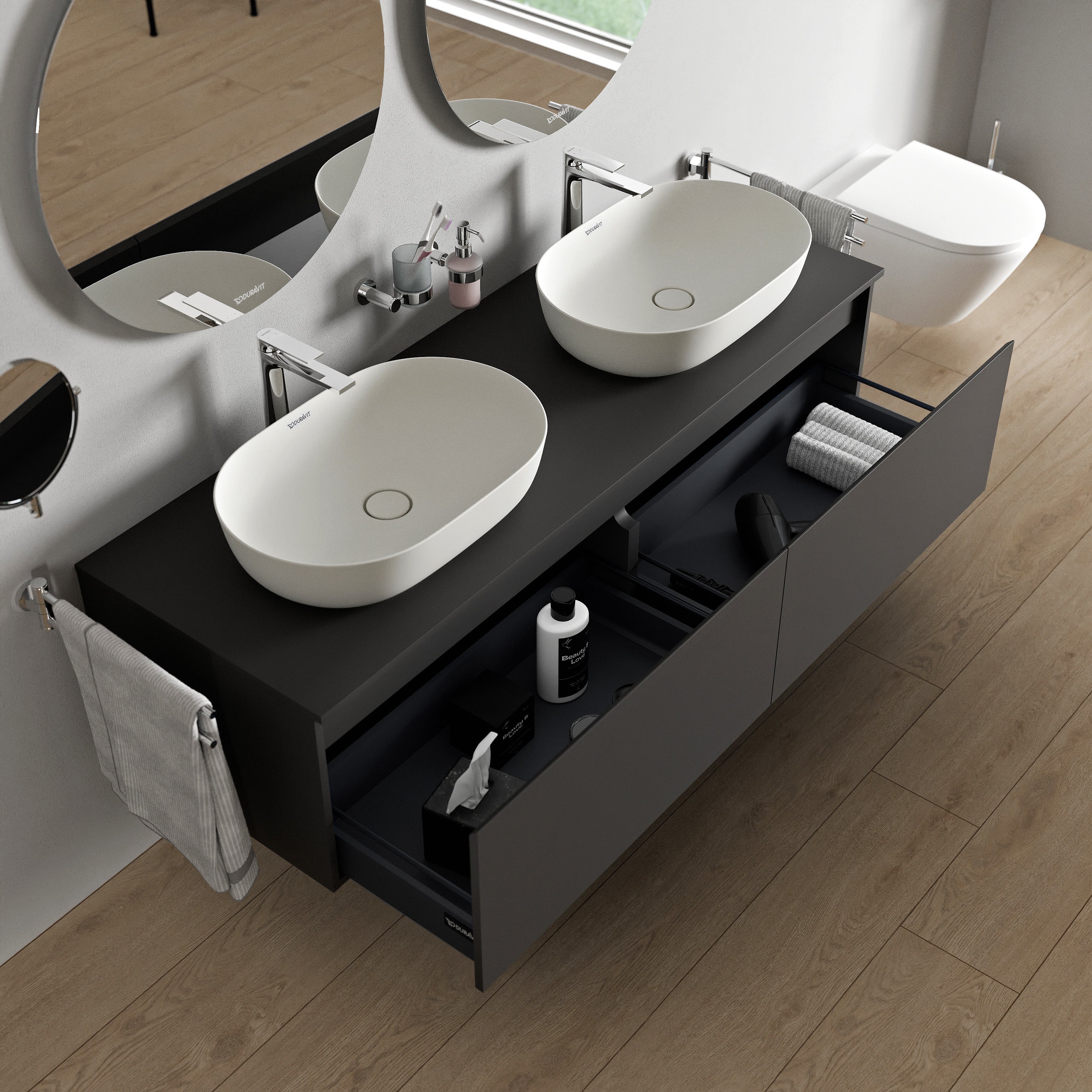 Duravit Vellora vaskeskabsunderdel - Image 3