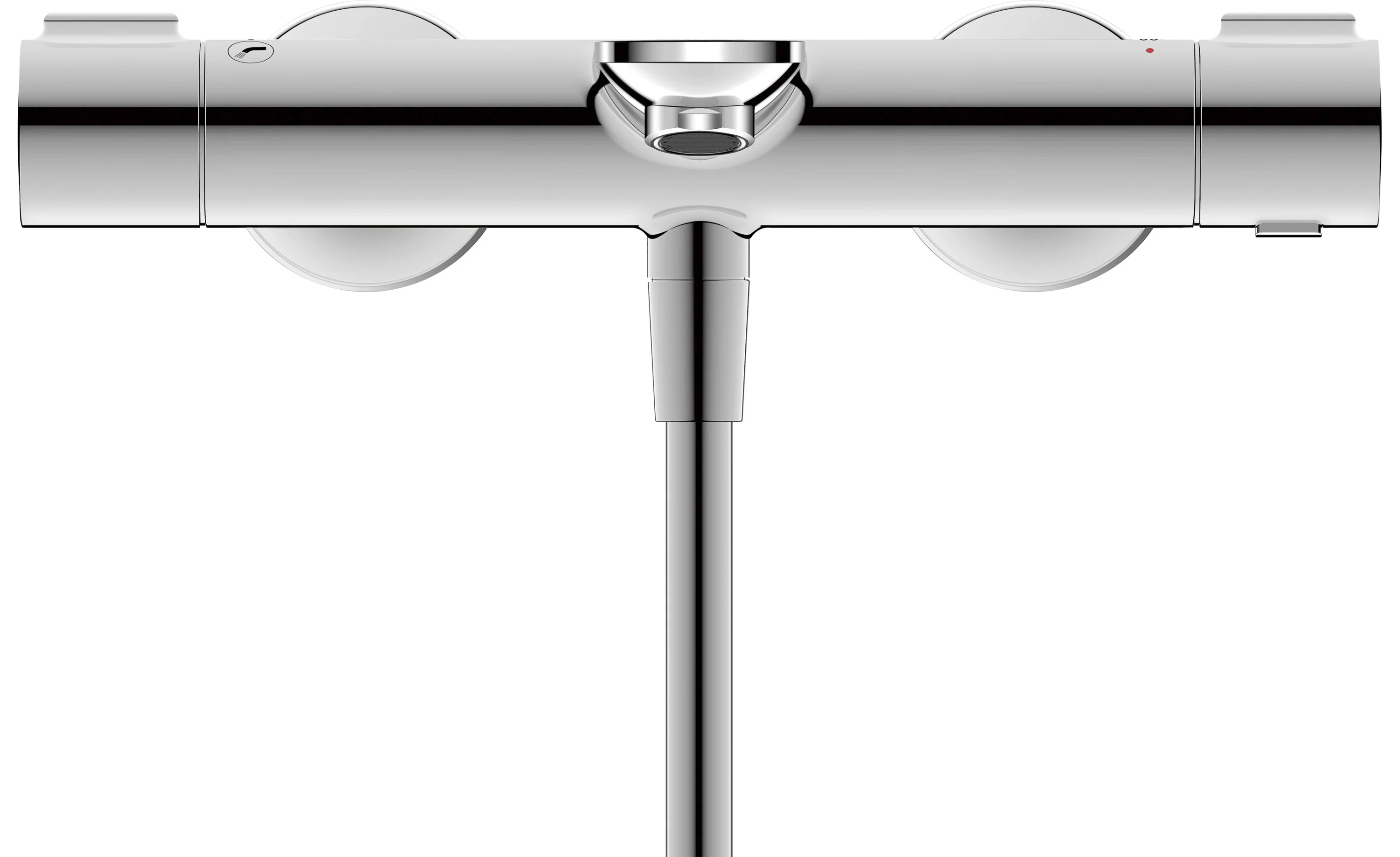 Duravit Wave Badekararmatur med termostat - Udført - 2 forbrugere - Image 2