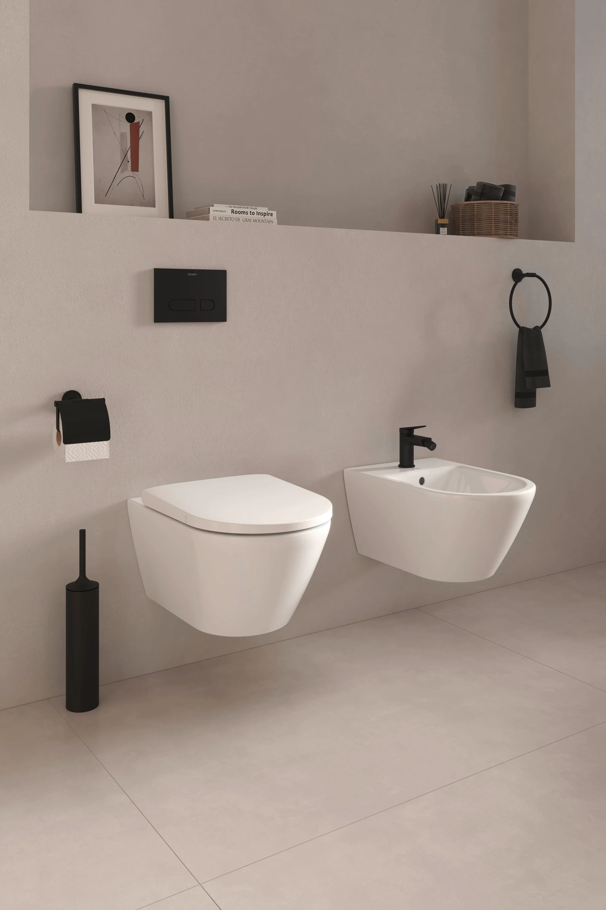Duravit Wave etgrebs-bidetarmatur - Image 5