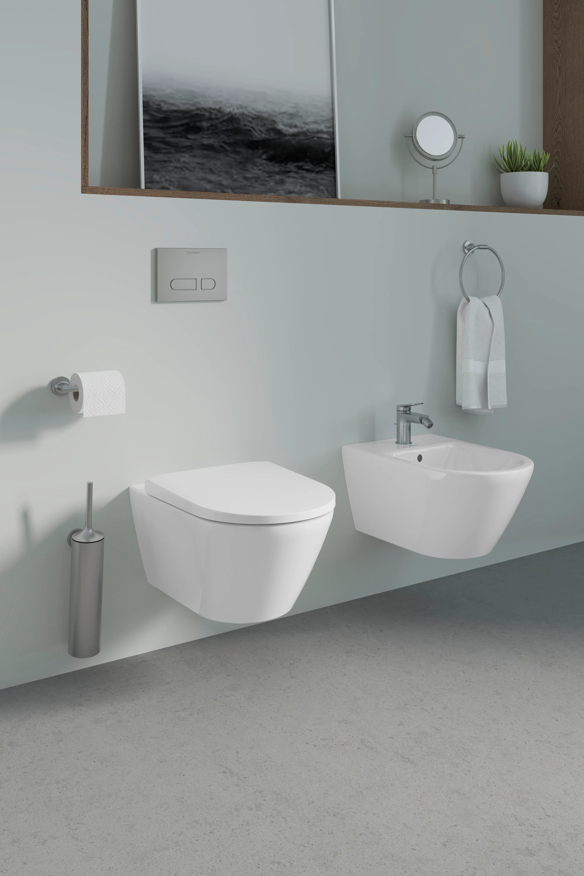 Duravit Wave etgrebs-bidetarmatur - Image 7