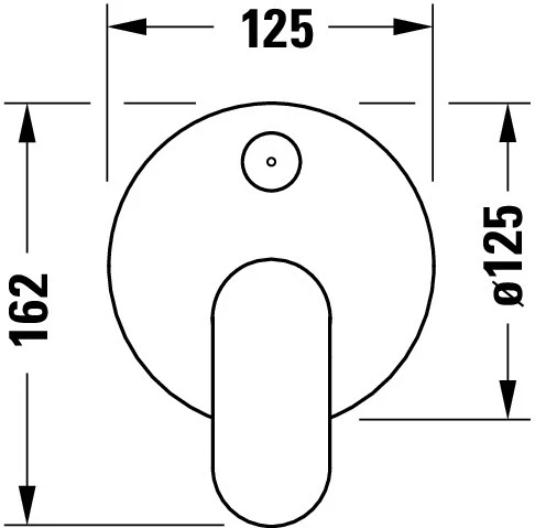 Duravit Wave Einhebelmischer Set Unterputz - Image 7