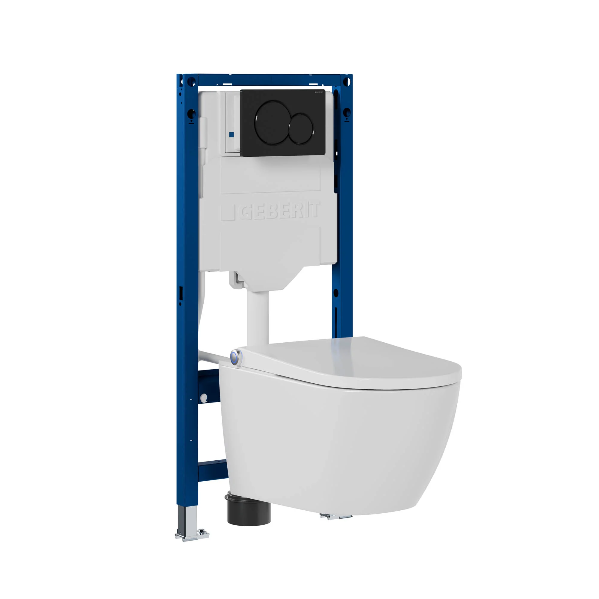 Dusch-WC komplet sæt Basic 1102 med Geberit Duofix forvægselement - Image 4