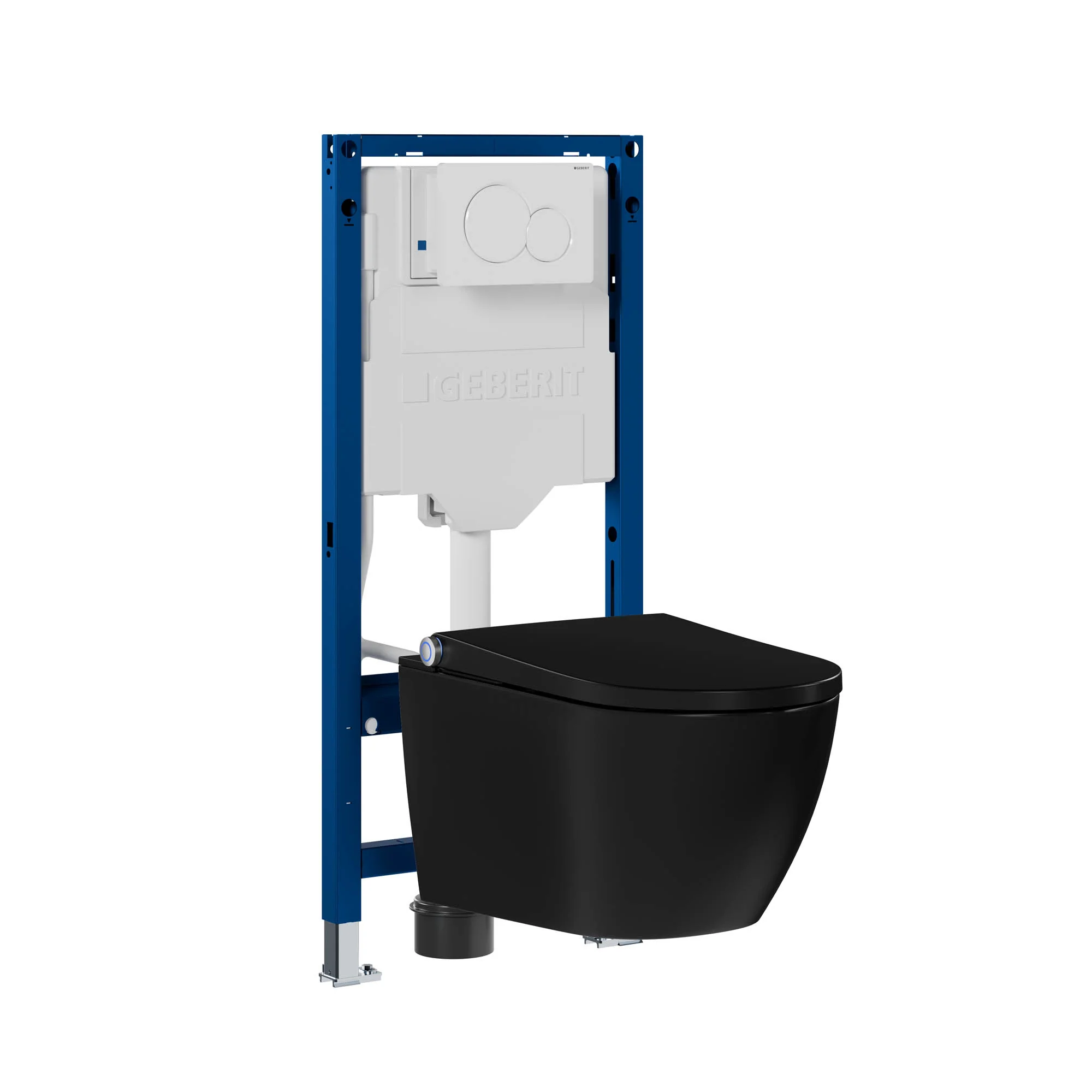 Bruse-WC komplet sæt PREMIUM 1102 med Geberit Duofix vægelement - Image 3
