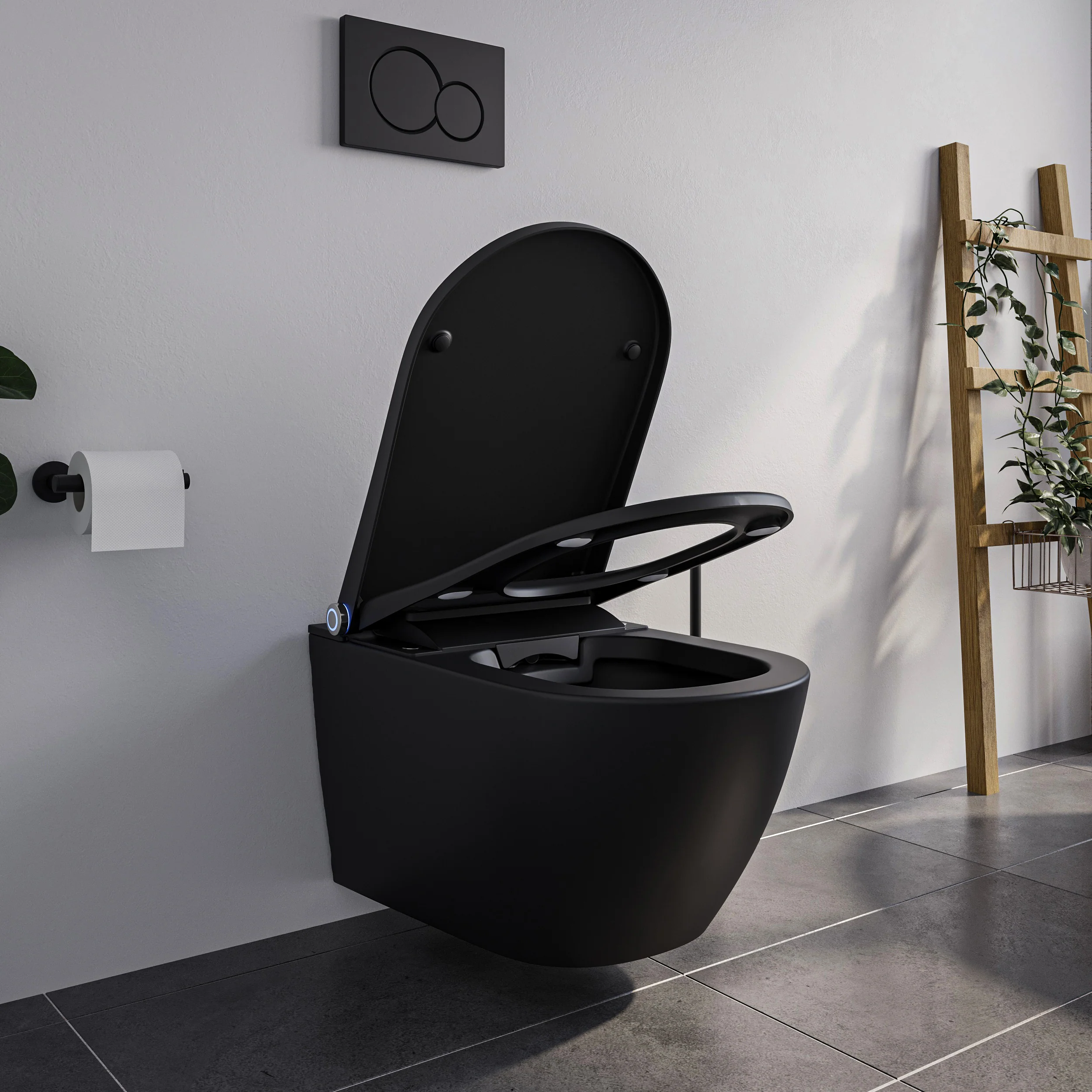 Bruse-WC komplet sæt PREMIUM 1102 med Geberit Duofix vægelement - Image 9