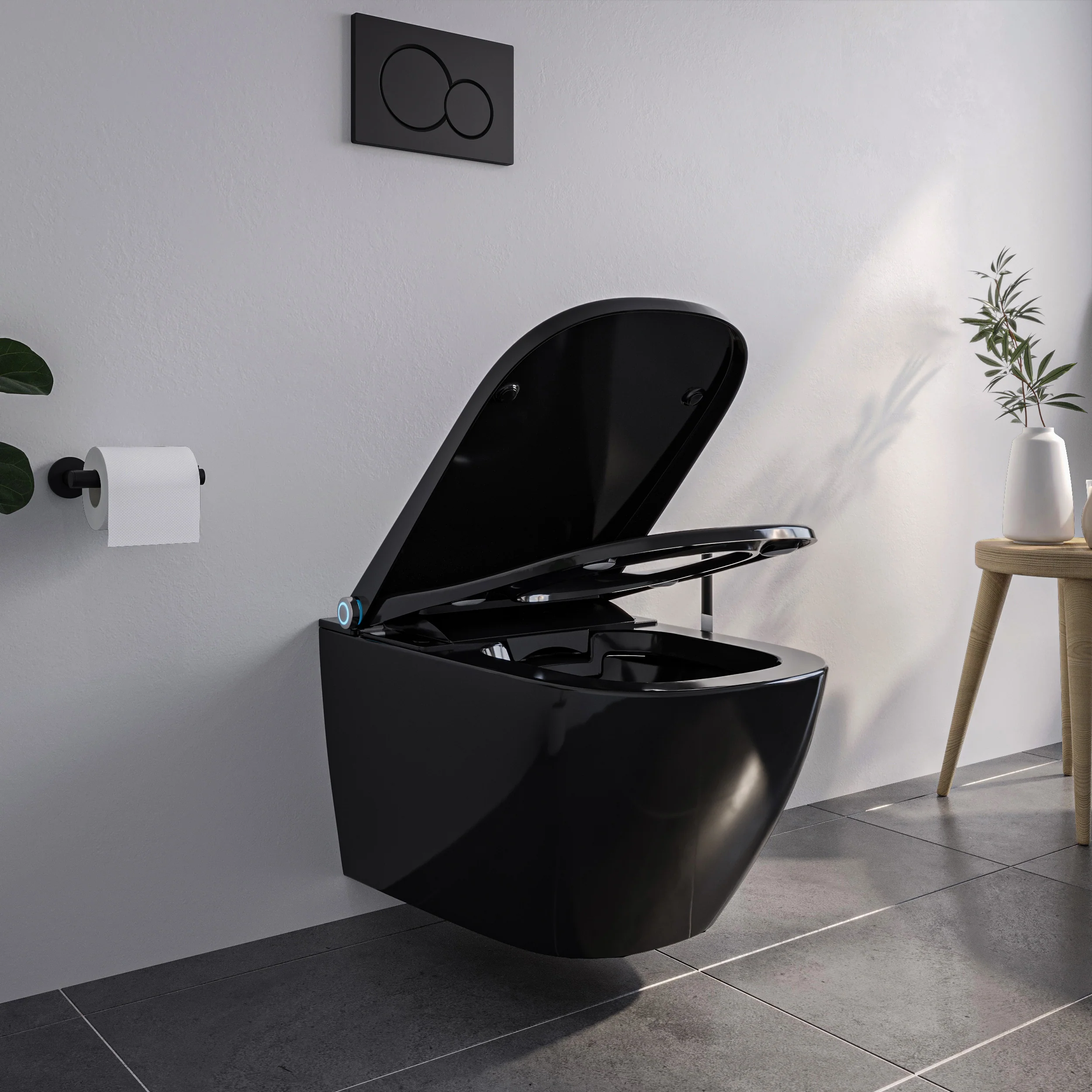 Bruse-wc komplet sæt PRO+1104 med Geberit Duofix forvægselement - Image 10