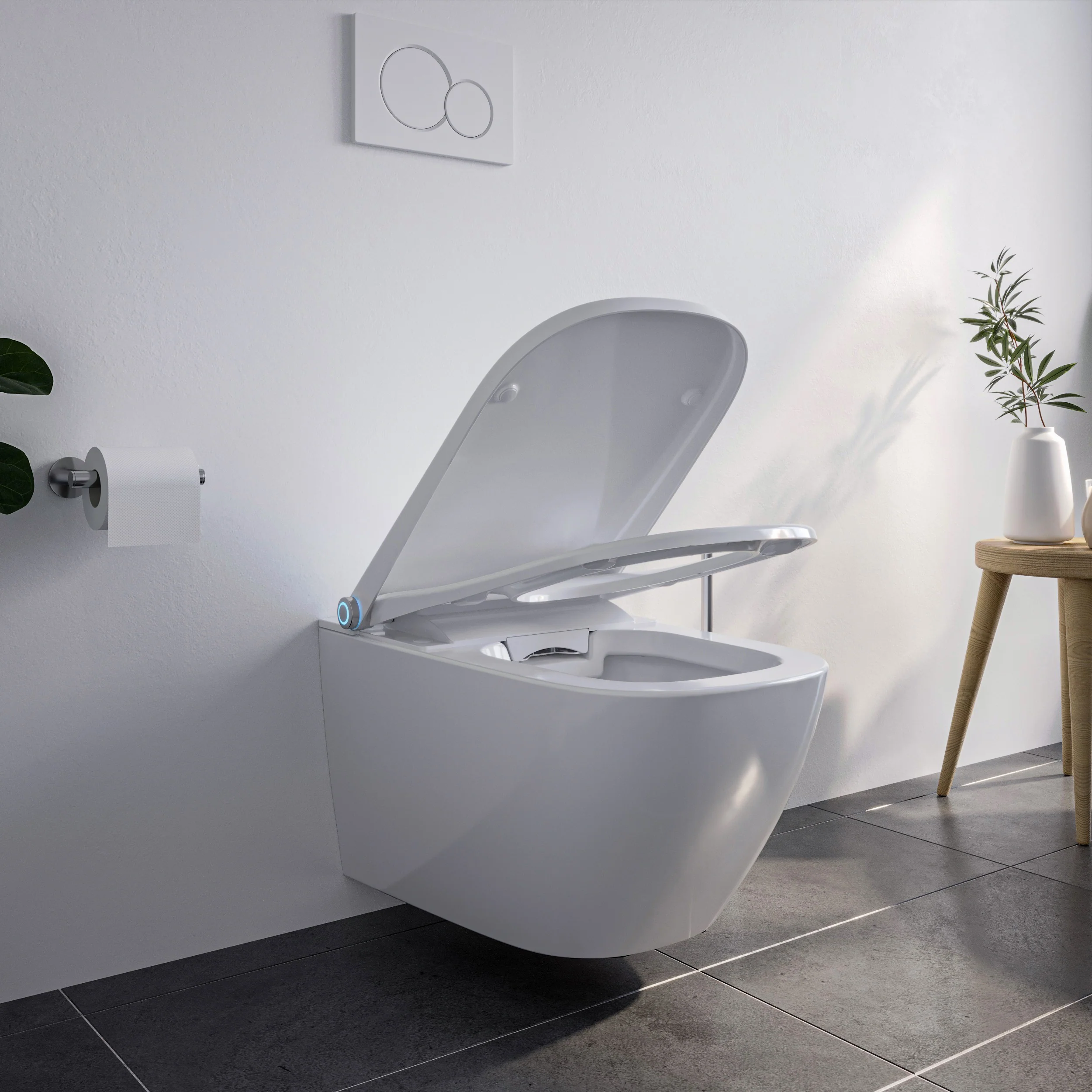 Bruse-WC komplet sæt PRO+1104 med Geberit Duofix forvægselement - Image 10