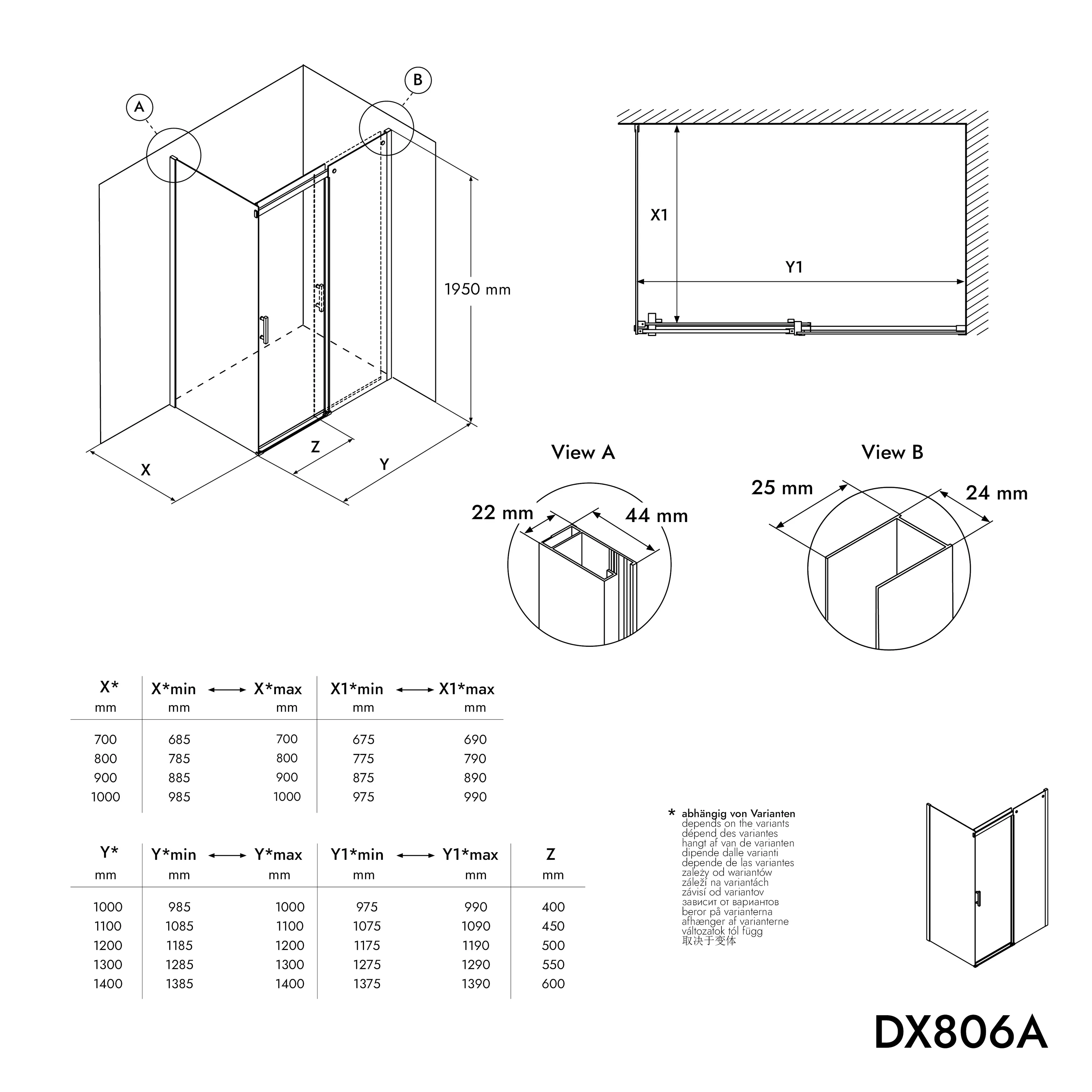 Brusehjørne DX806A Flex - Image 9