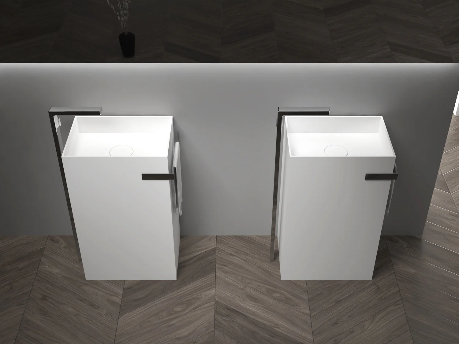 Håndvask på piedestal TWZ312 - Image 6