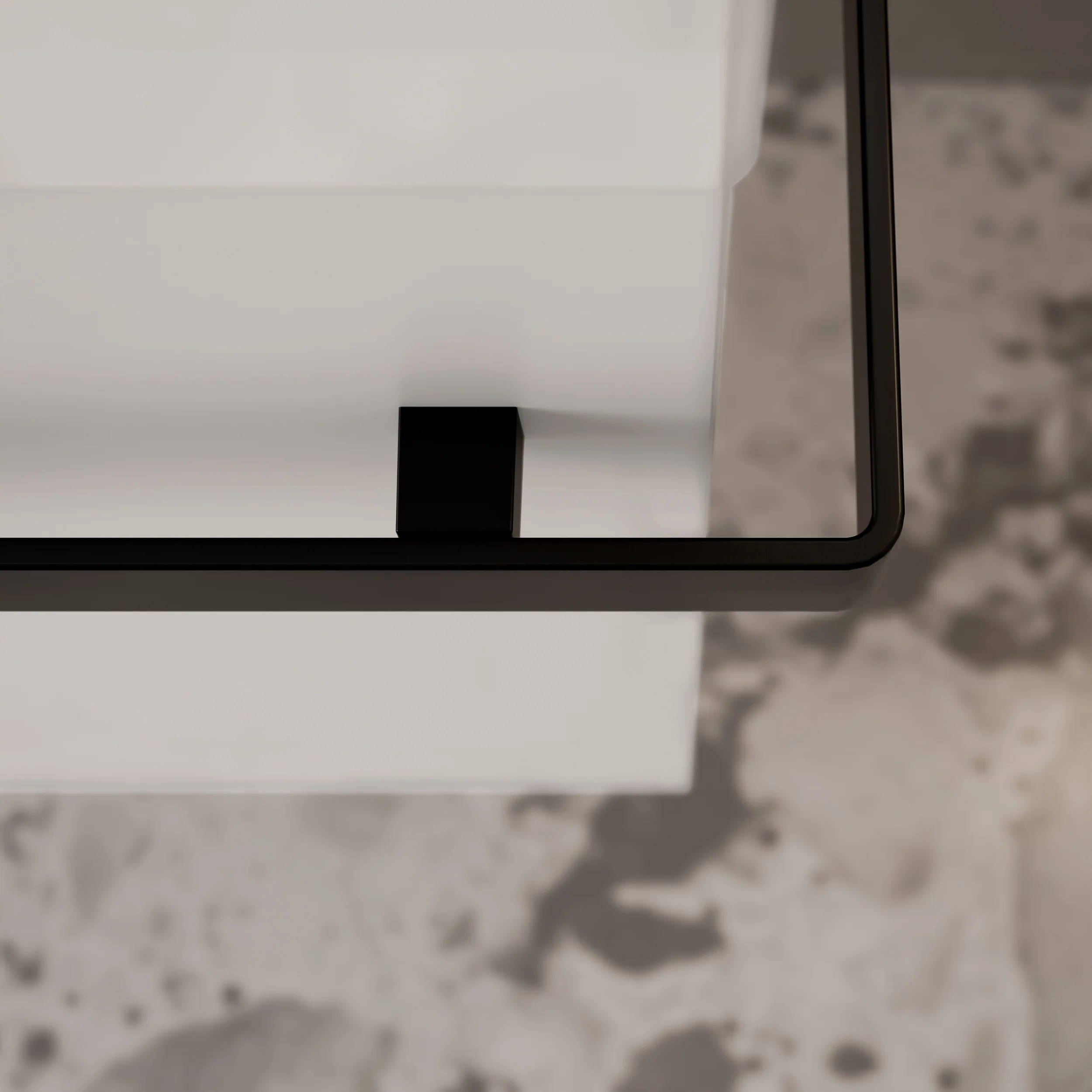 Gæstetoilet badeværelsesmøbelsæt COMPACT 45 cm med håndvask - Image 34
