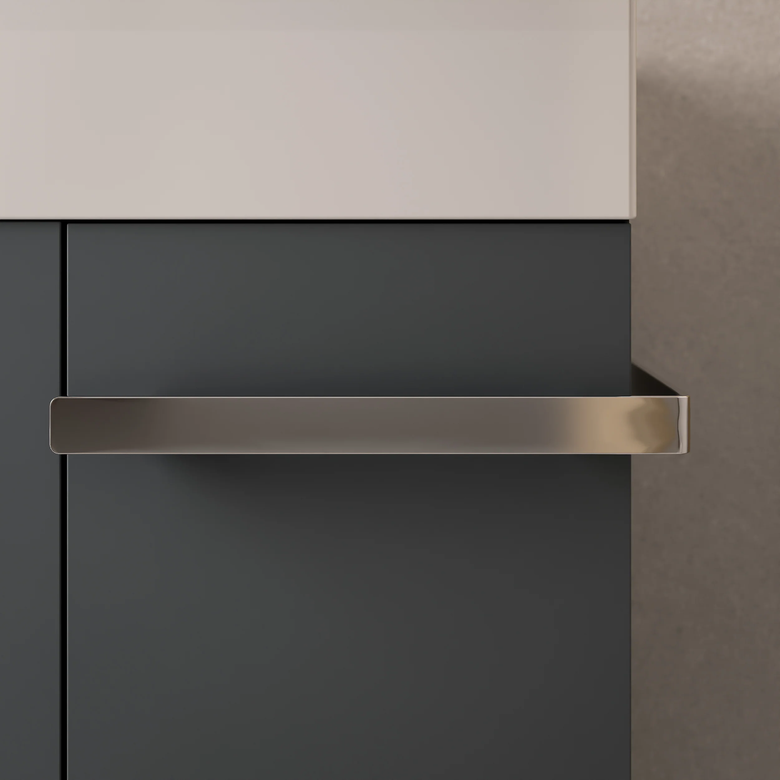 Gæstetoilet badeværelsesmøbelsæt COMPACT 45 cm med håndvask - Image 7