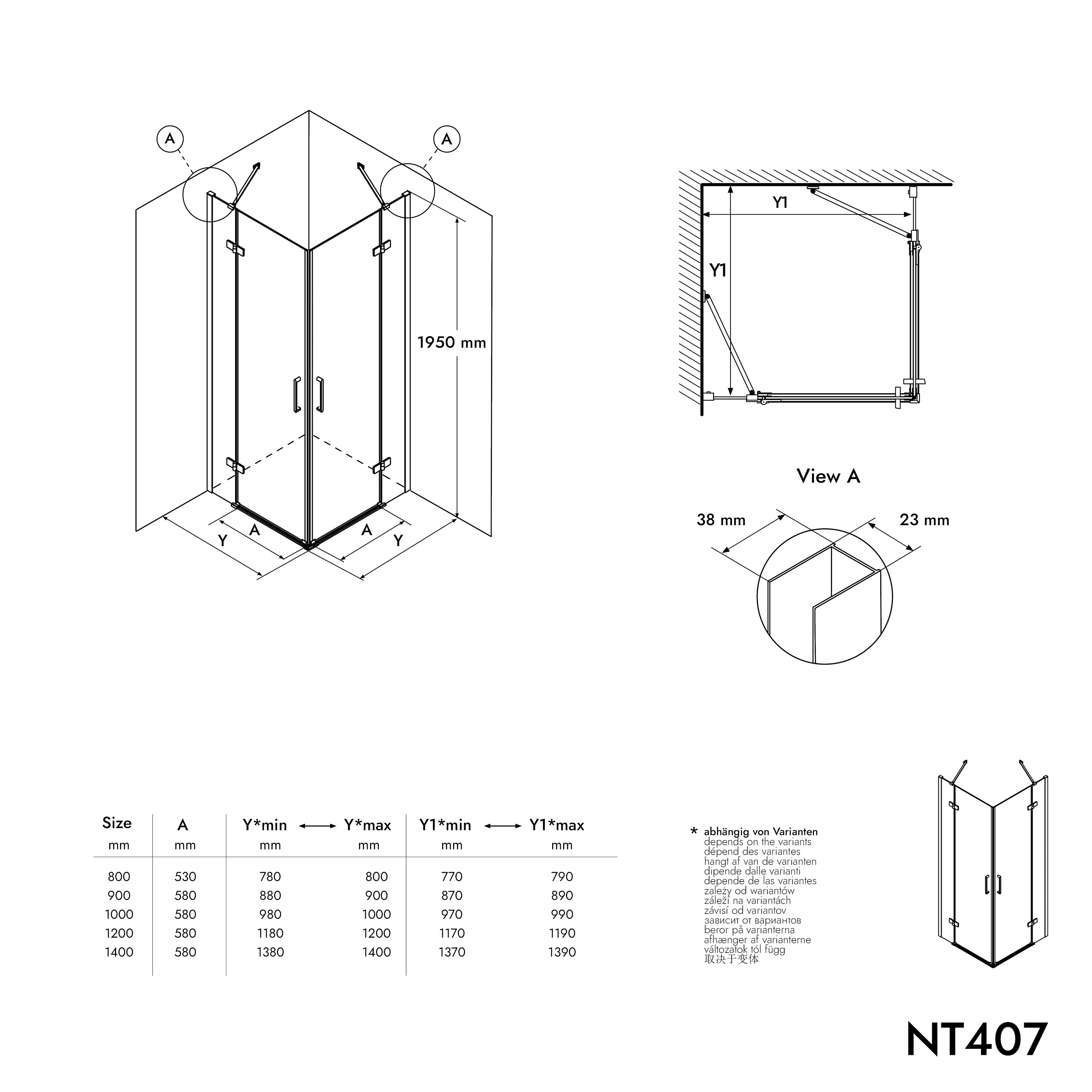 Brusehjørne NT407 - Image 6