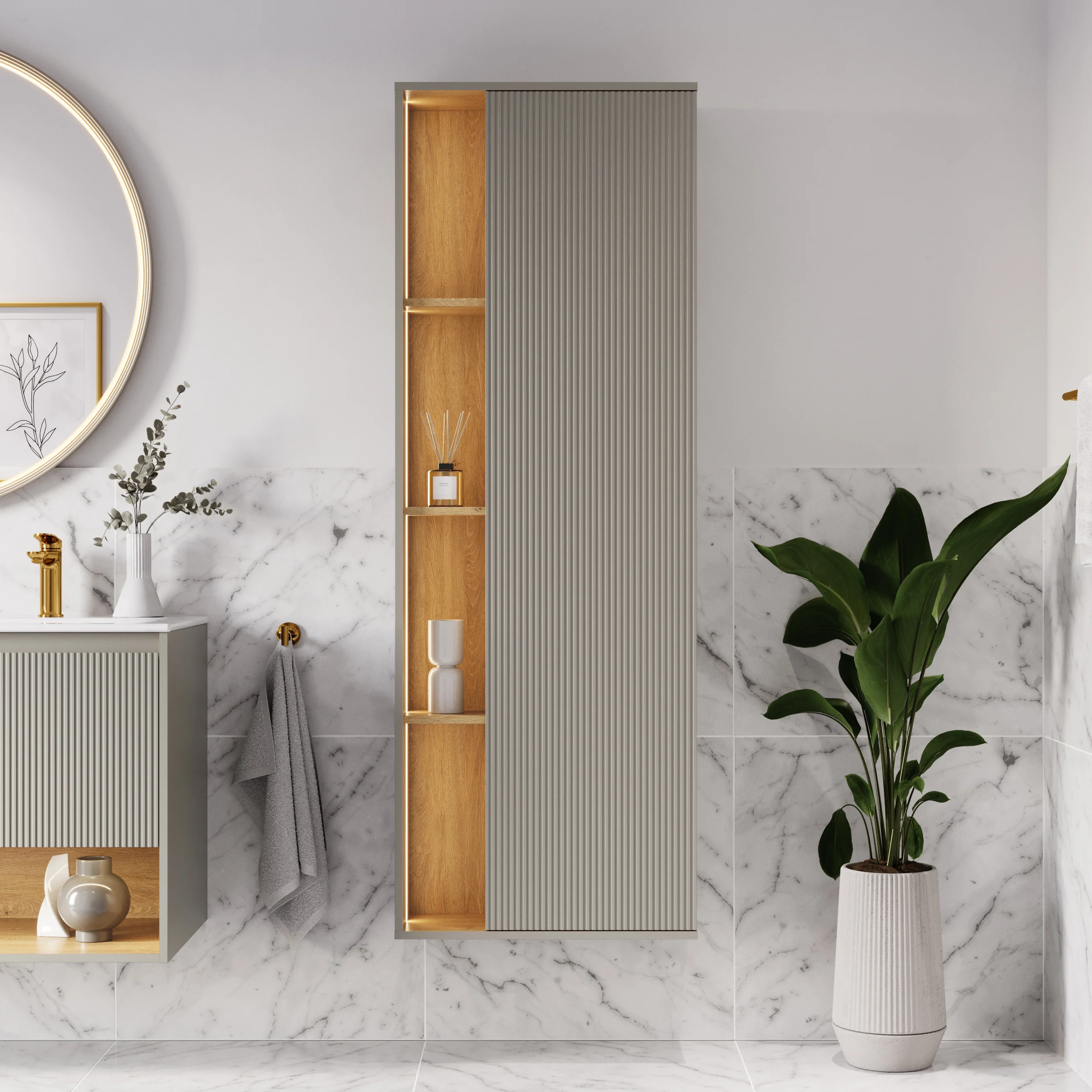 Højskab BELDIVO 170 cm - Image 17