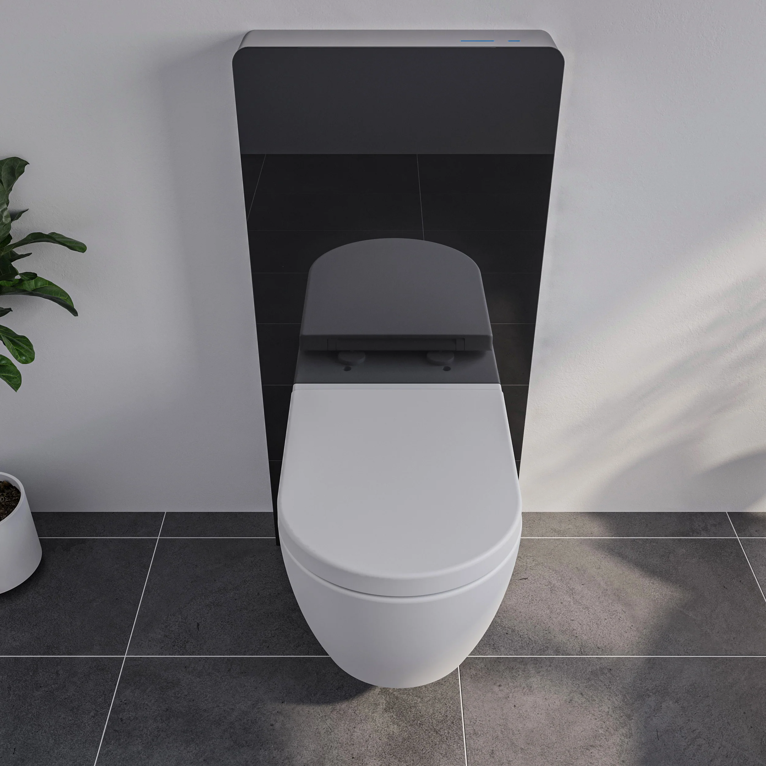 WC komplet pakke 35: WC NT2039 Hvid - Image 4