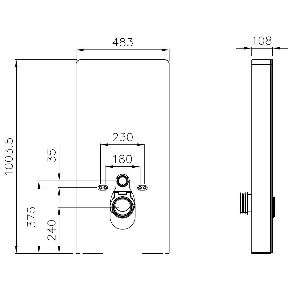 Komplet WC-pakke 41: WC NT2039 Hvid - Image 16