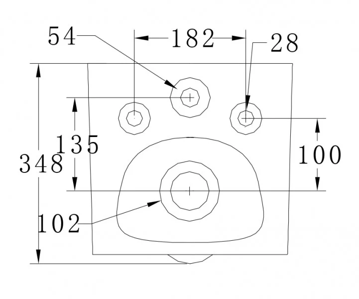 WC komplet pakke 45: WC B-8030R Sort - Image 7