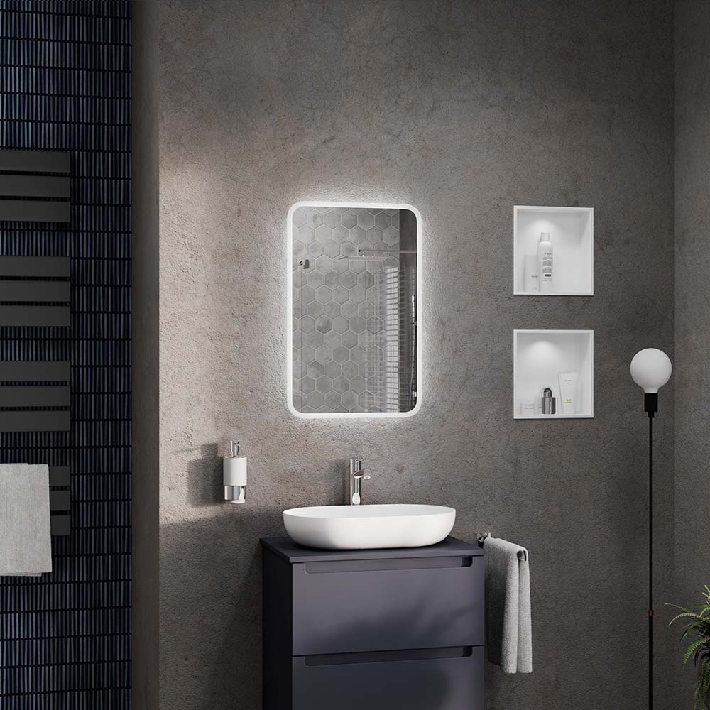 LED-lysspejl badespejl 2073