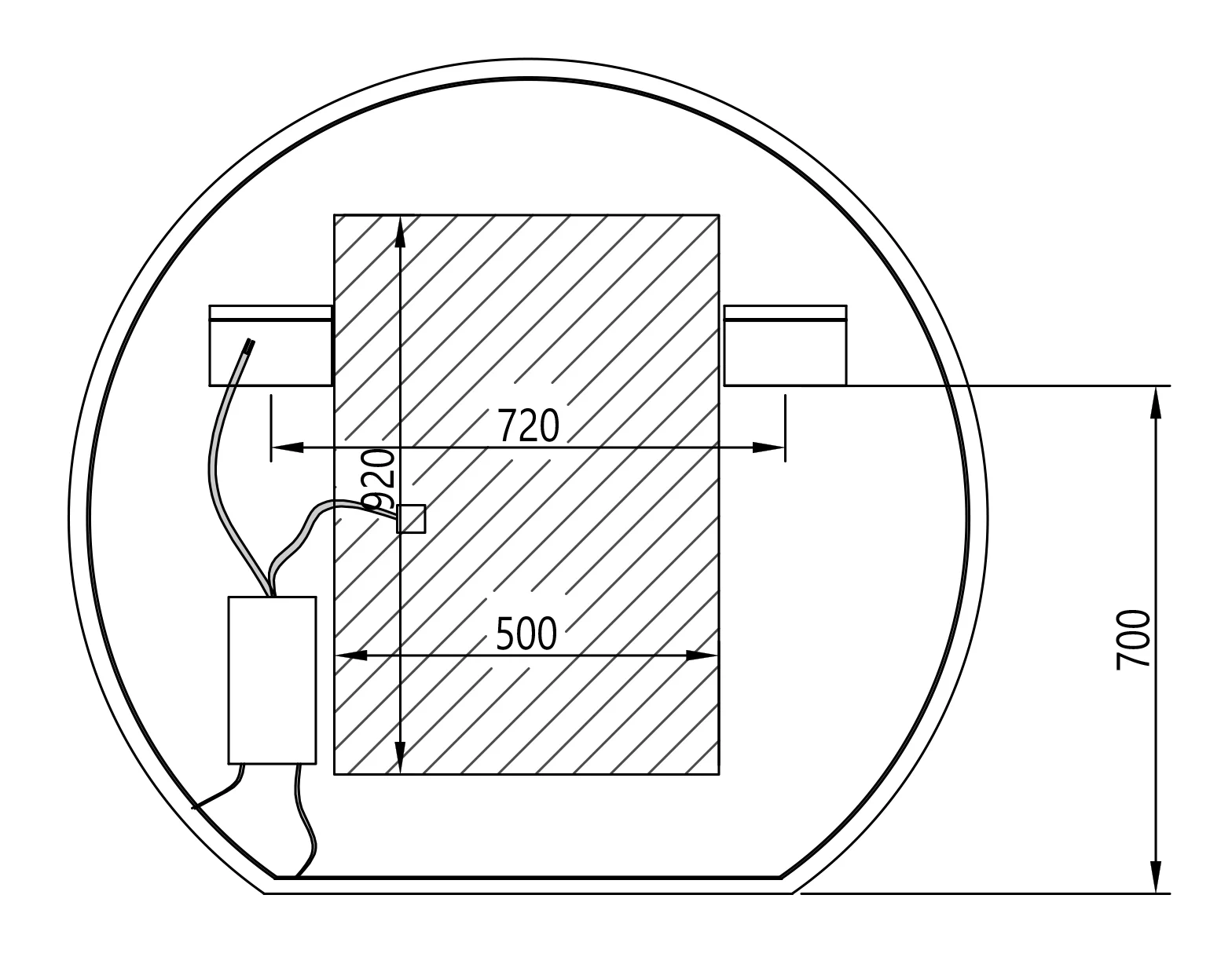LED-lysspejl BOVA 2.0 - Image 10