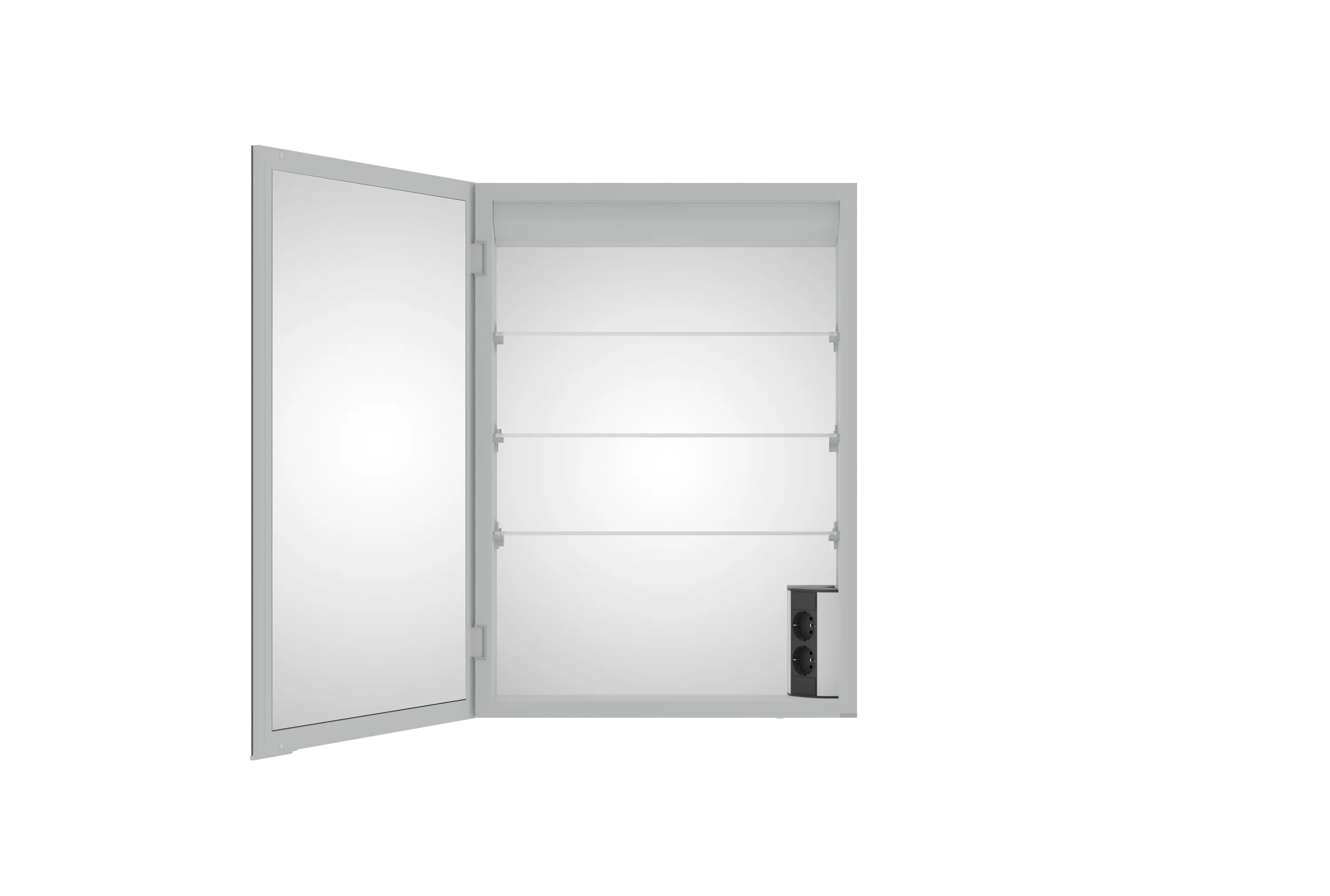 LED-indbygningsspejlskab UP7012 - Image 9