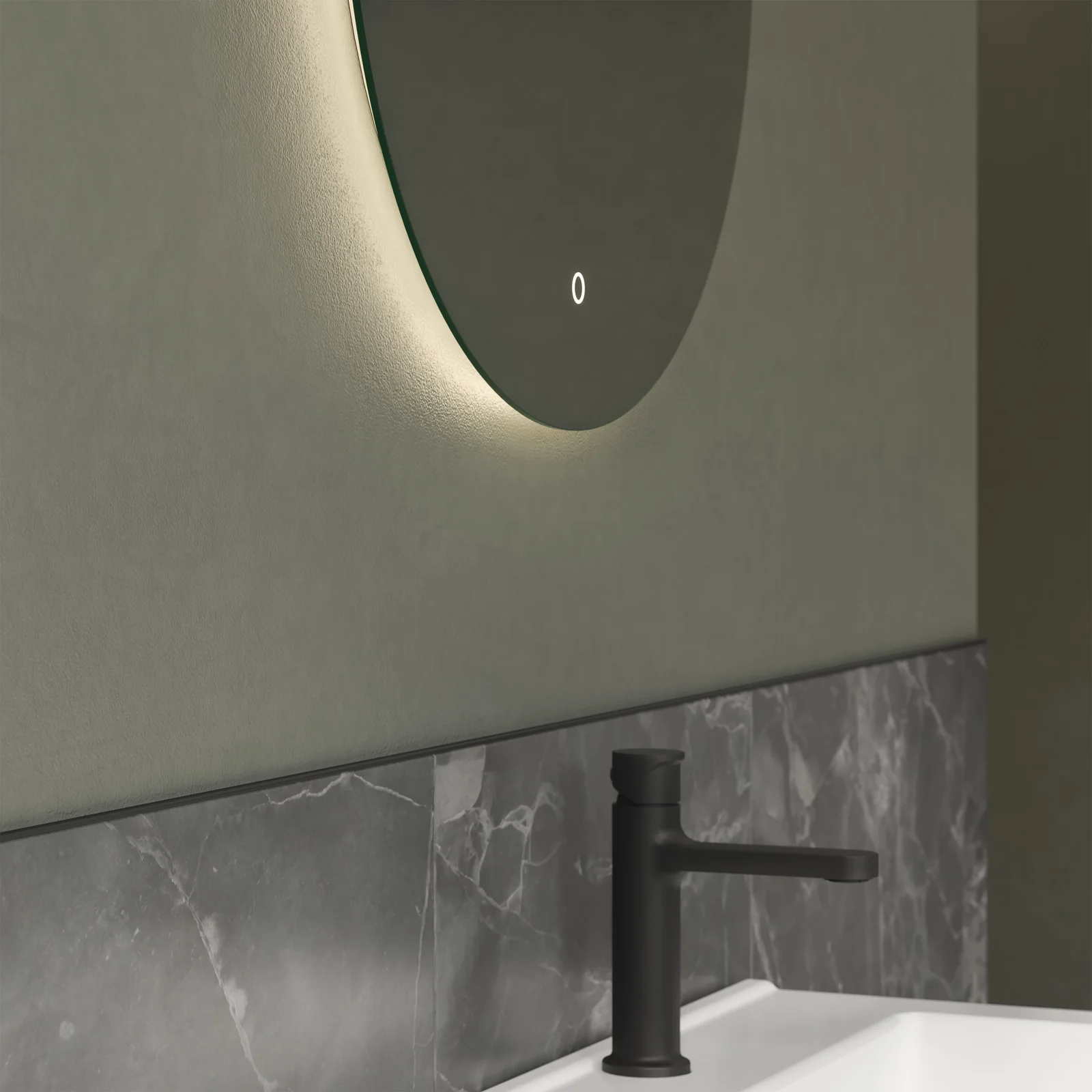 LED Light Mirror Badeværelsesspejl 2712 - Image 4