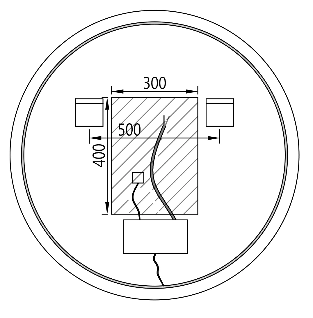 LED-lysspejl 2712 - 2.0 - Image 7