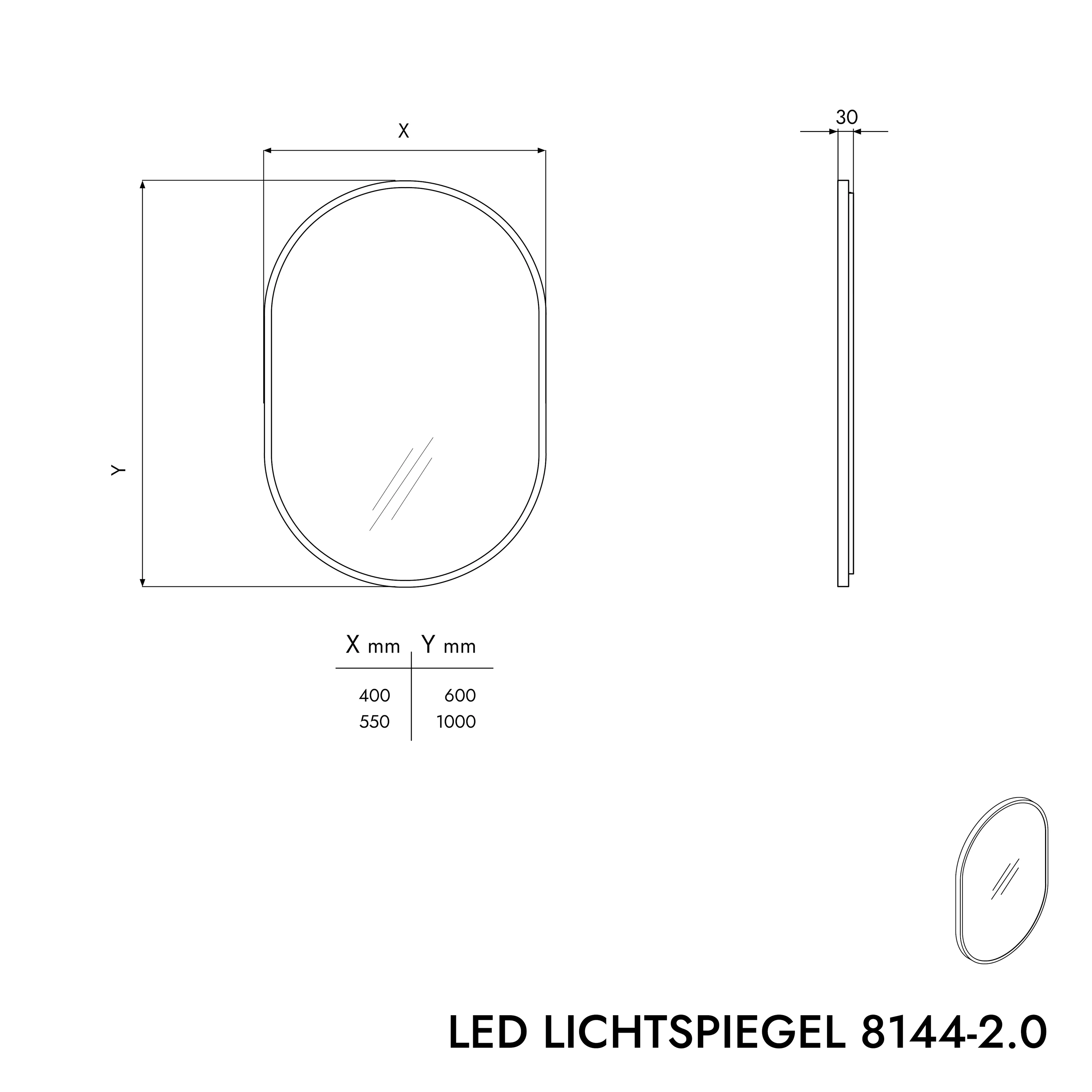 LED-badspejl 8144 2.0 - Image 7
