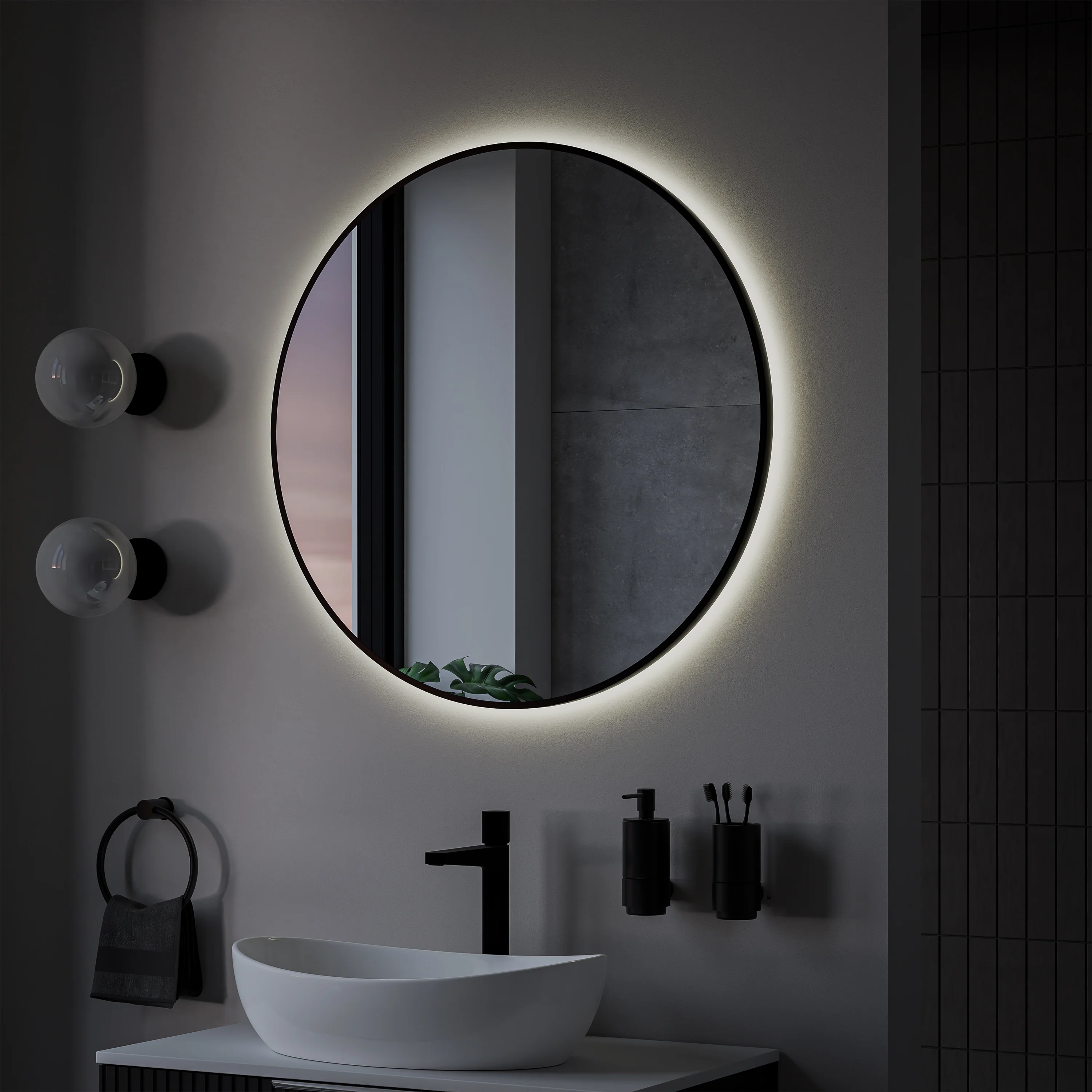 LED-lysspejl 8232-2.0 Rund - Image 8
