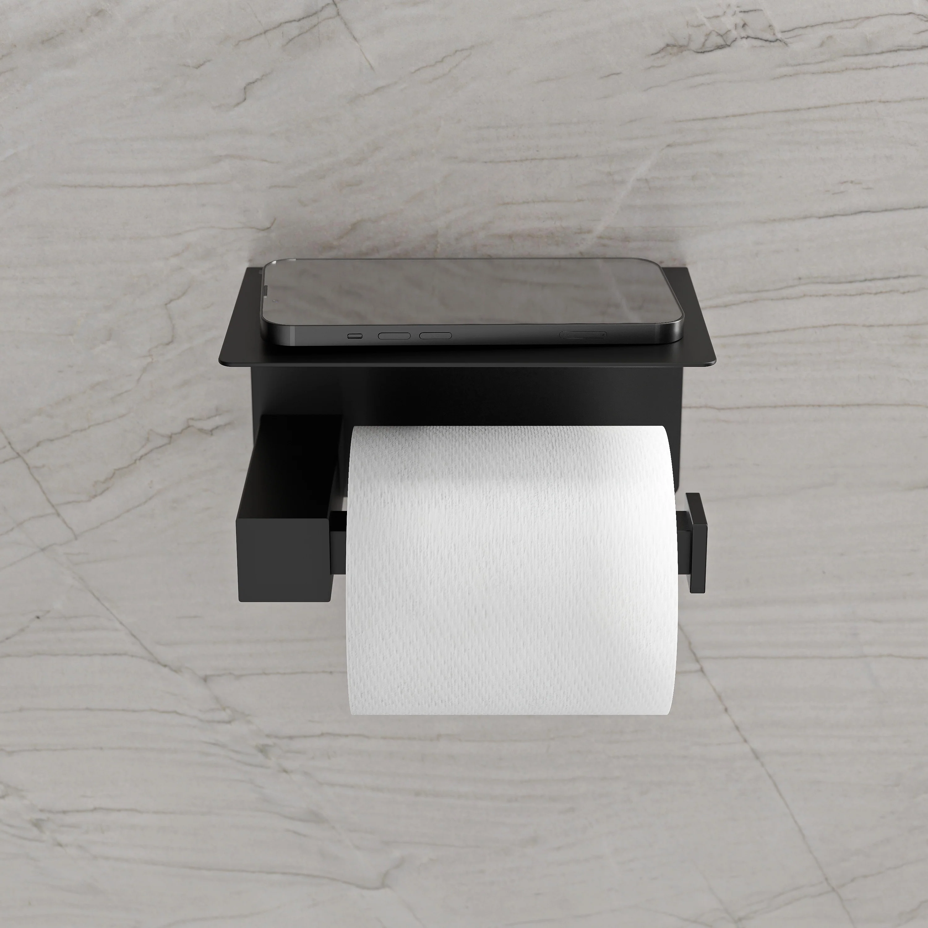 Papirrulleholder OLA - med hylde - Image 2