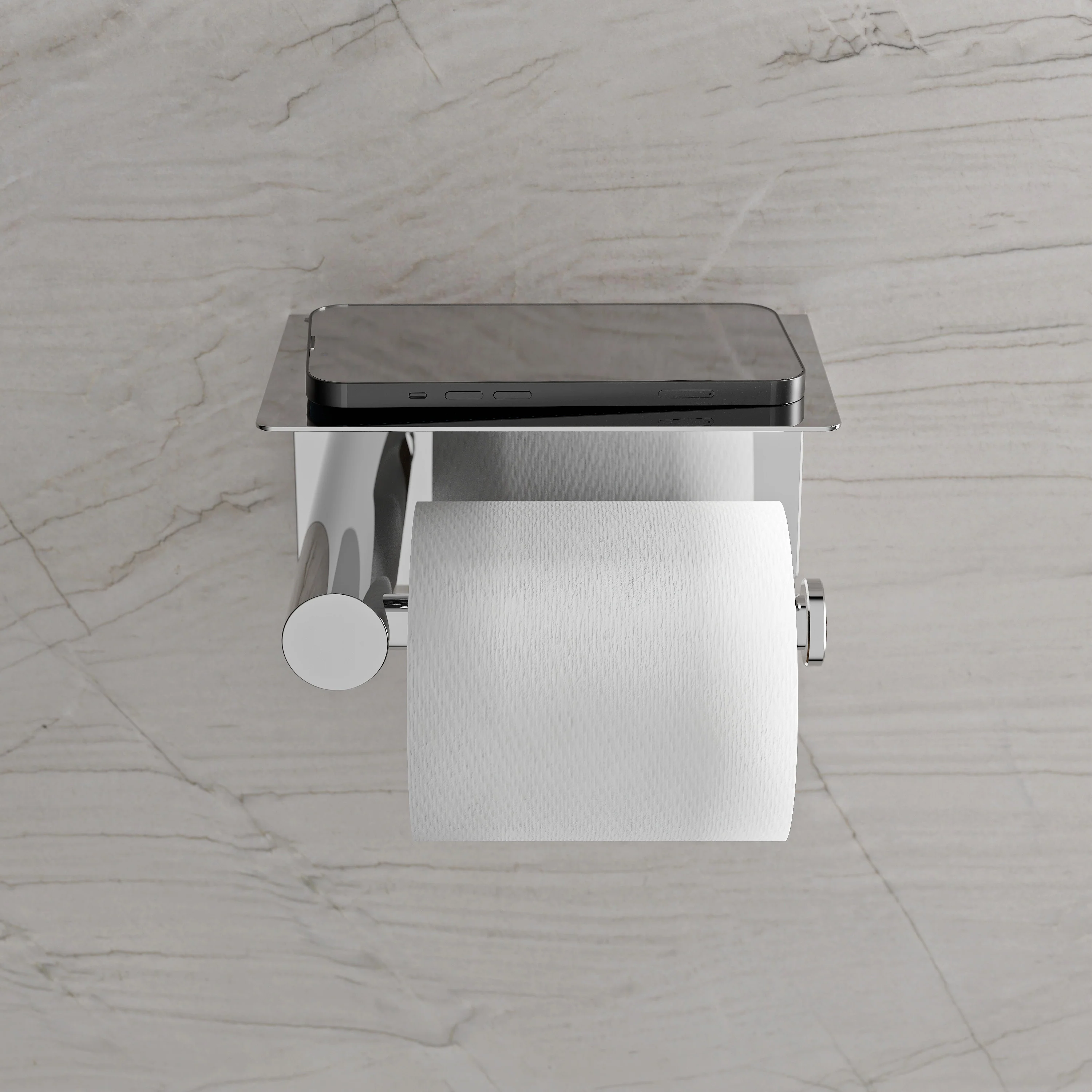 Papirrulleholder OLA - med hylde - Image 4