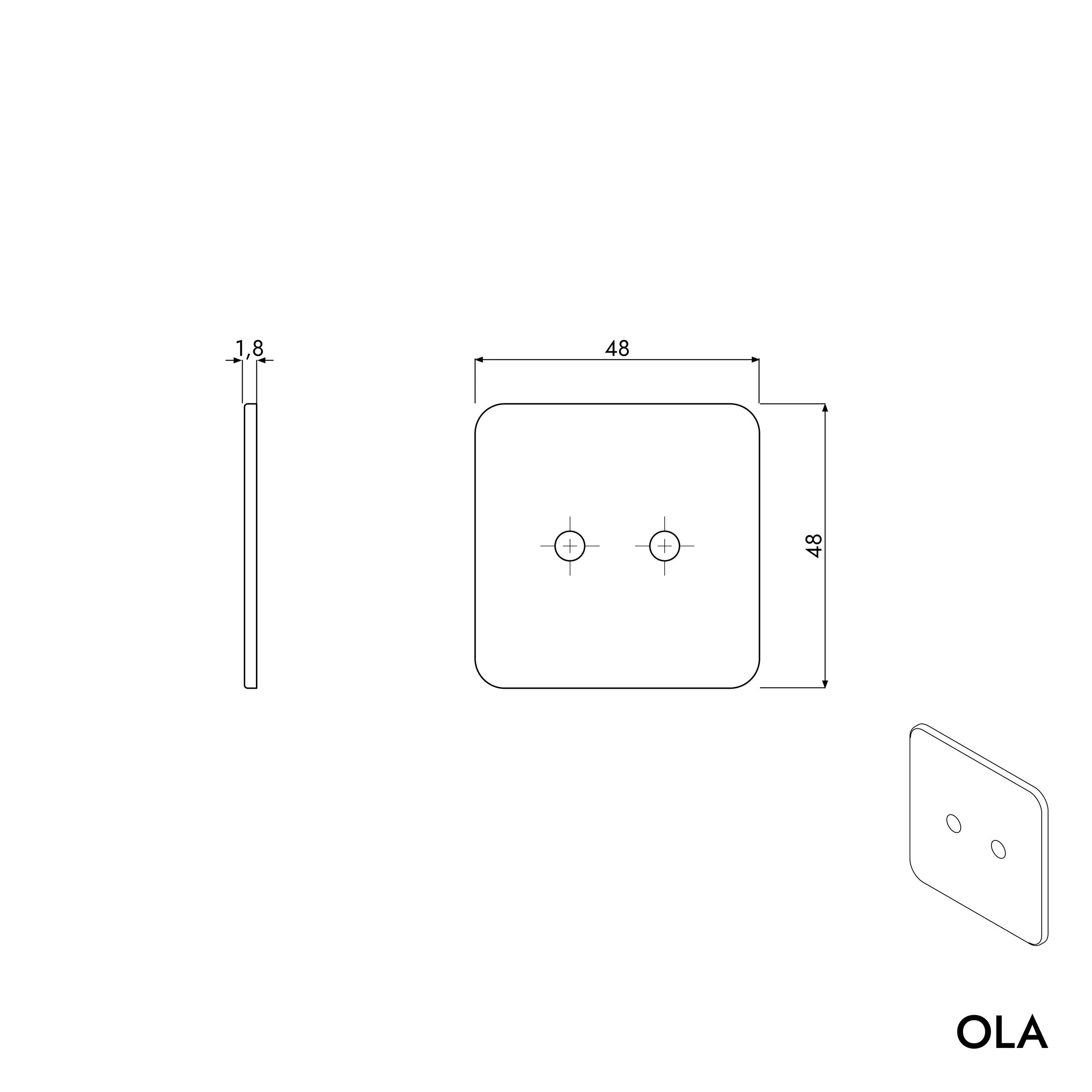 Papirrulleholder OLA - Image 10