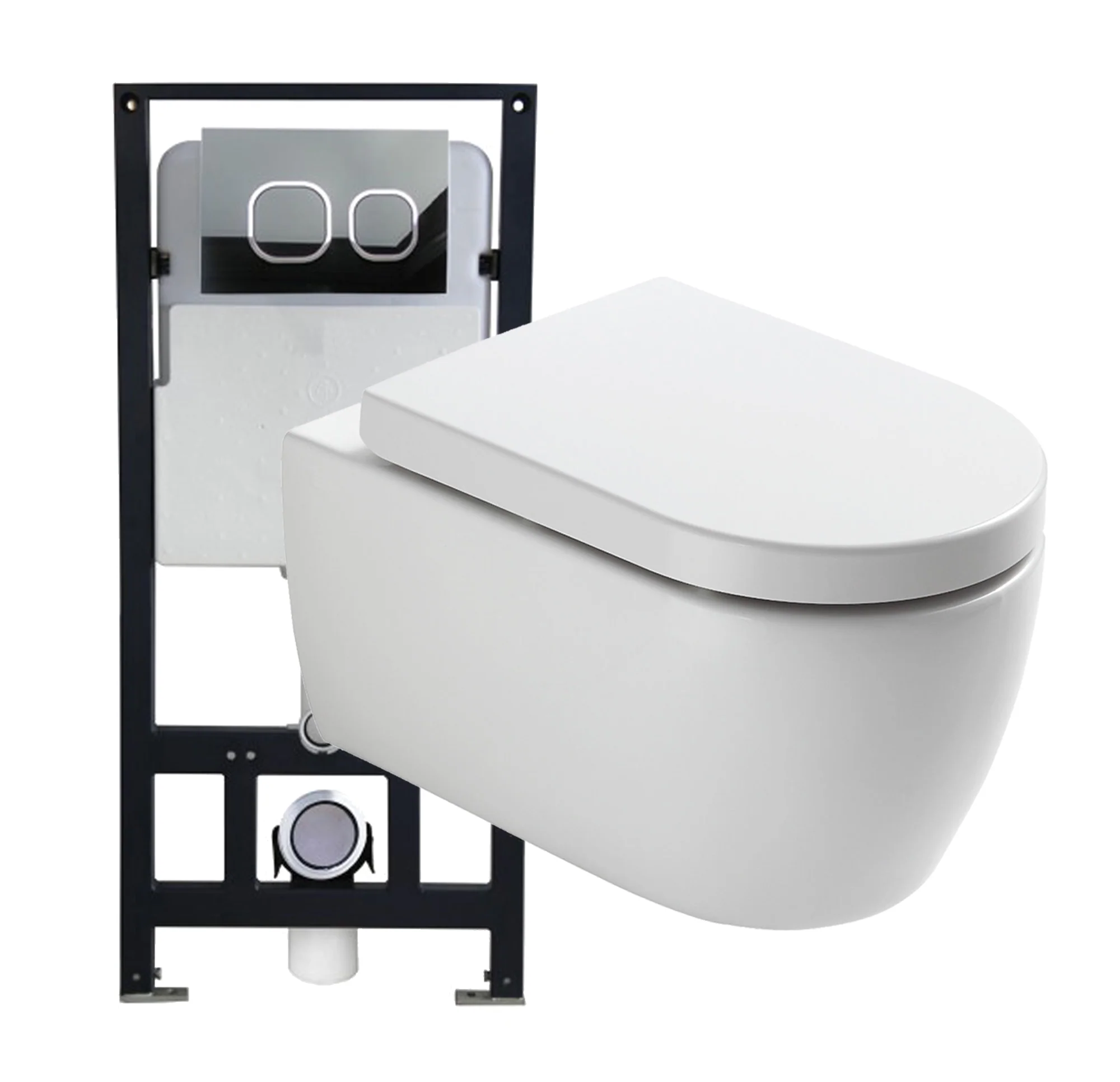 WC-økonomipakke 1: WC NT2038 Hvid