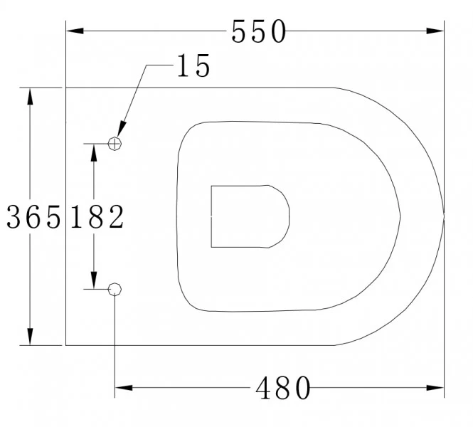 WC komplet pakke 42: WC B-8030R Sort - Image 6