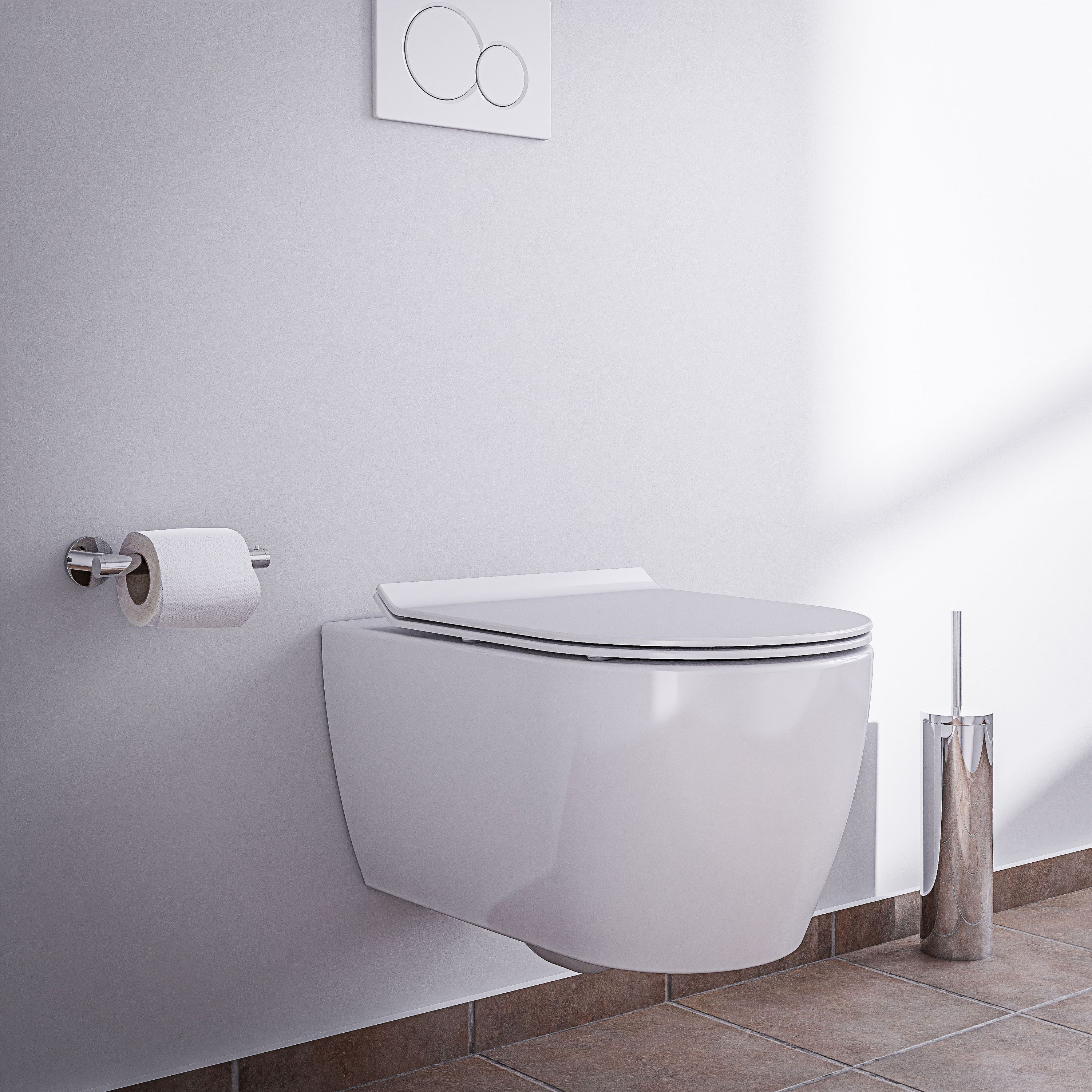 Væghængt toilet uden kant NANO NT2039 - Image 12