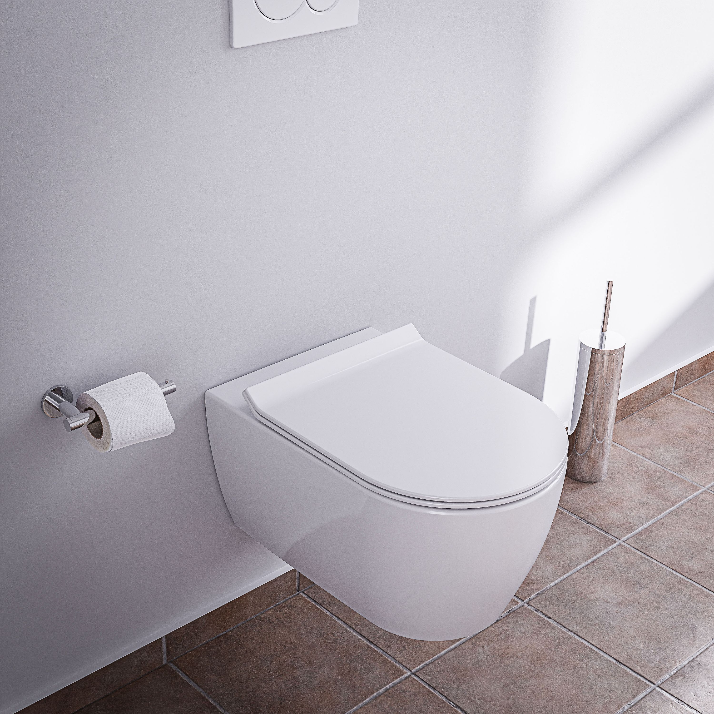 Væghængt toilet uden kant NANO NT2039 - Image 14