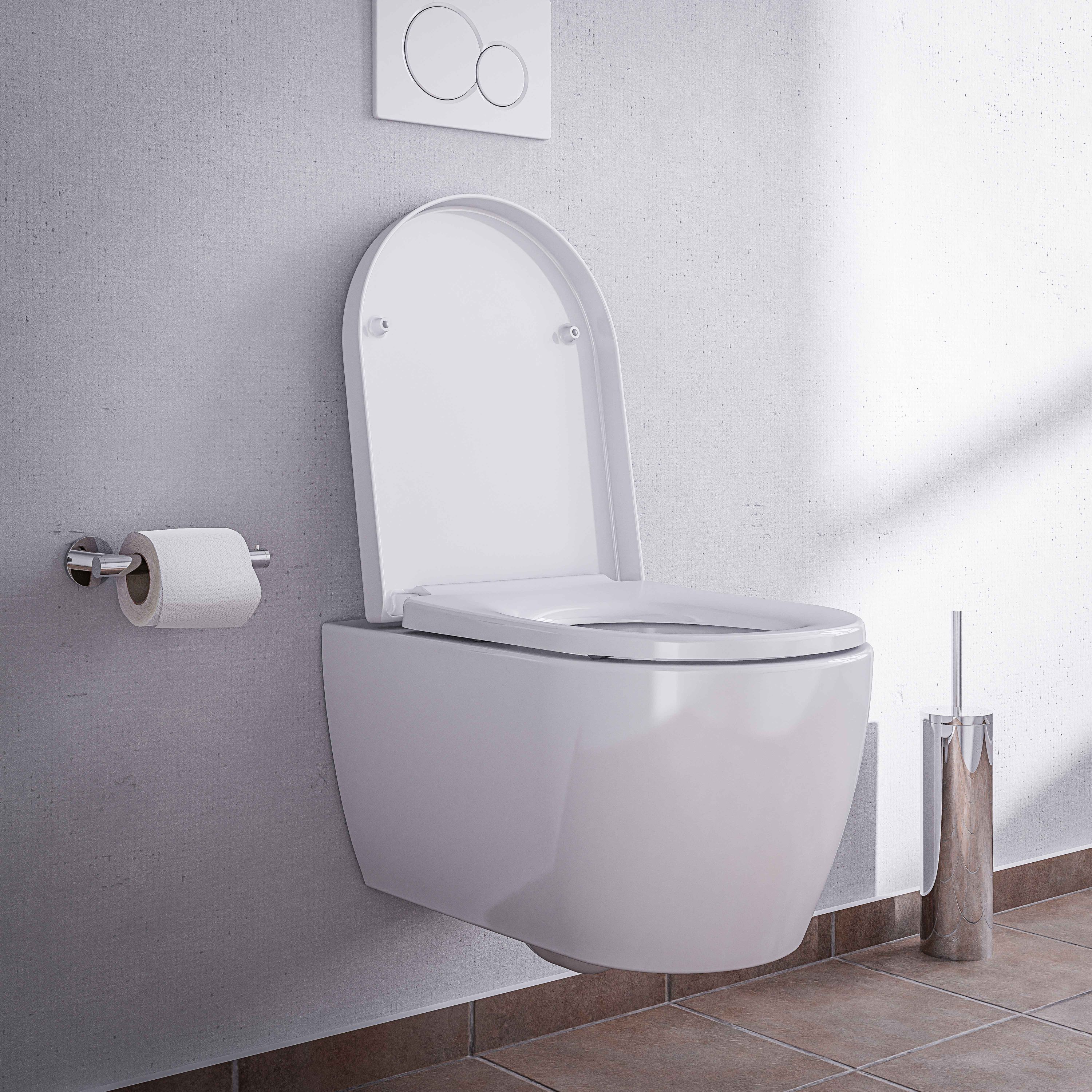 Væghængt toilet uden kant NANO NT2039 - Image 17