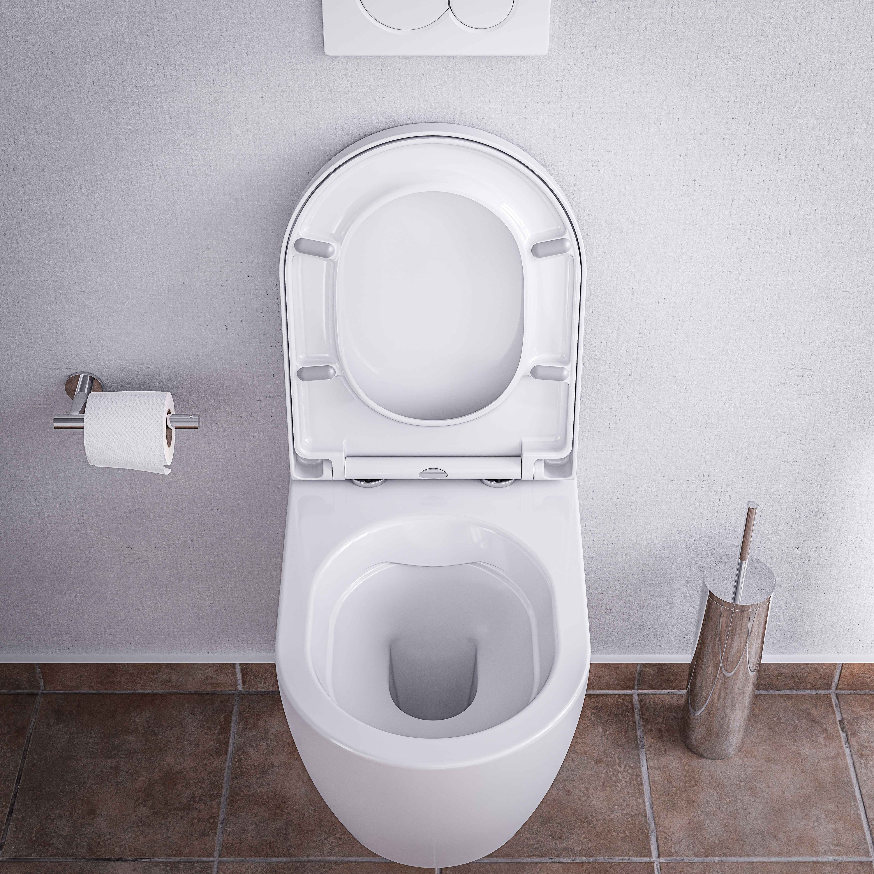 Væghængt toilet uden kant NANO NT2039 - Image 22