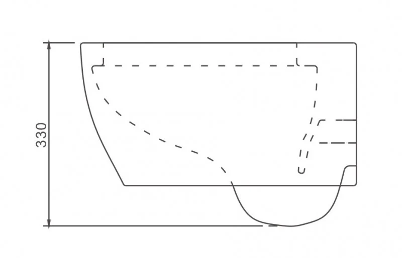 Væghængt toilet Nano NT2038 - Image 11