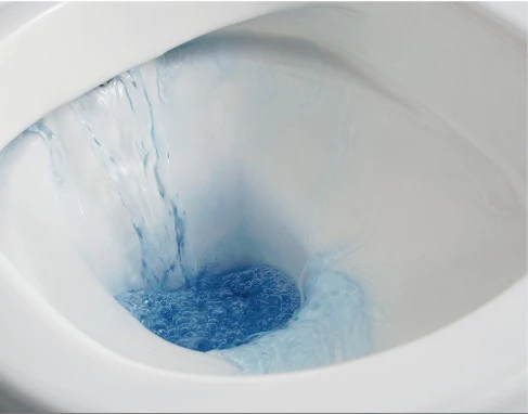 Væghængt toilet med hul bund - skål uden flange 101R - Image 3