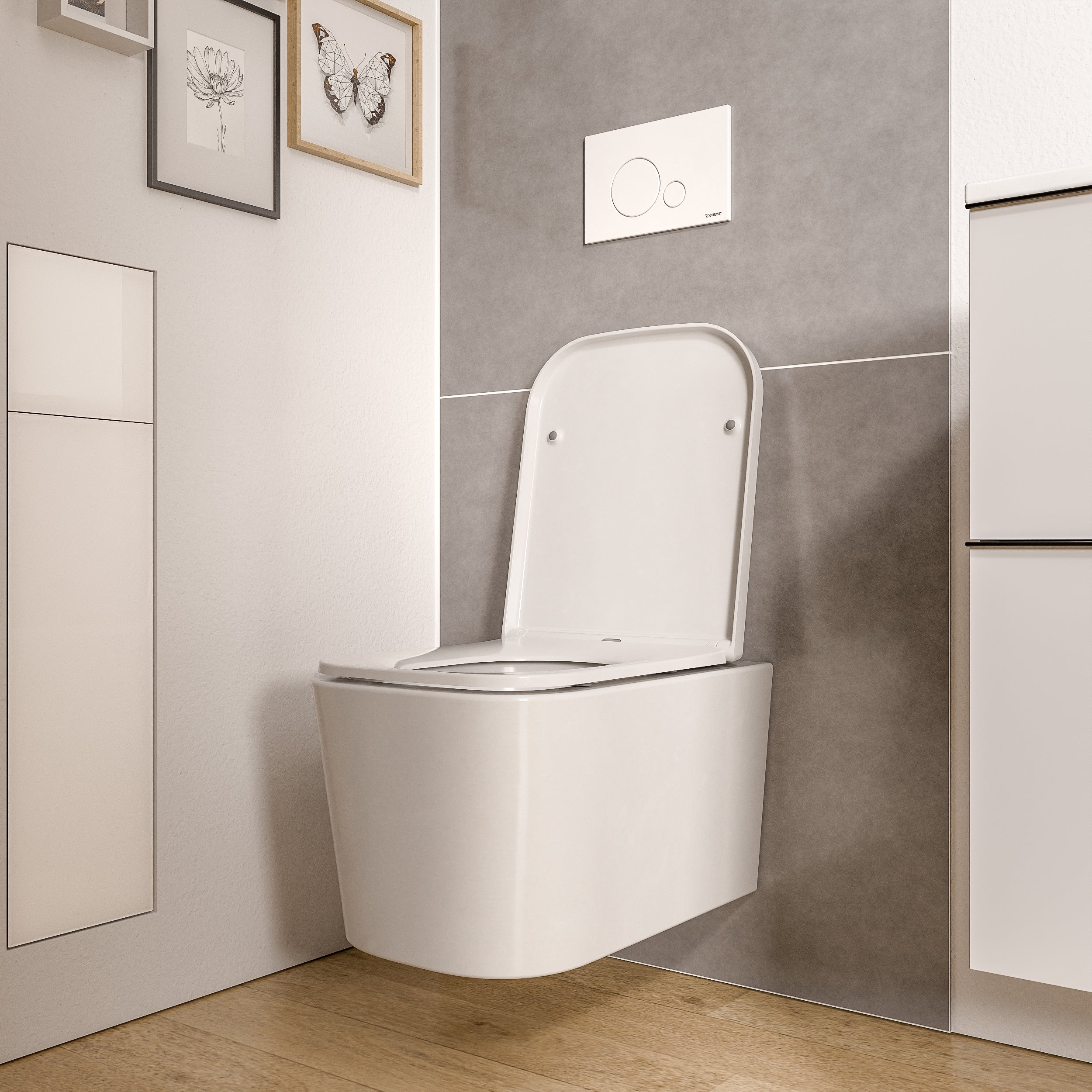 Væghængt toilet uden kant LAVOA - Image 7