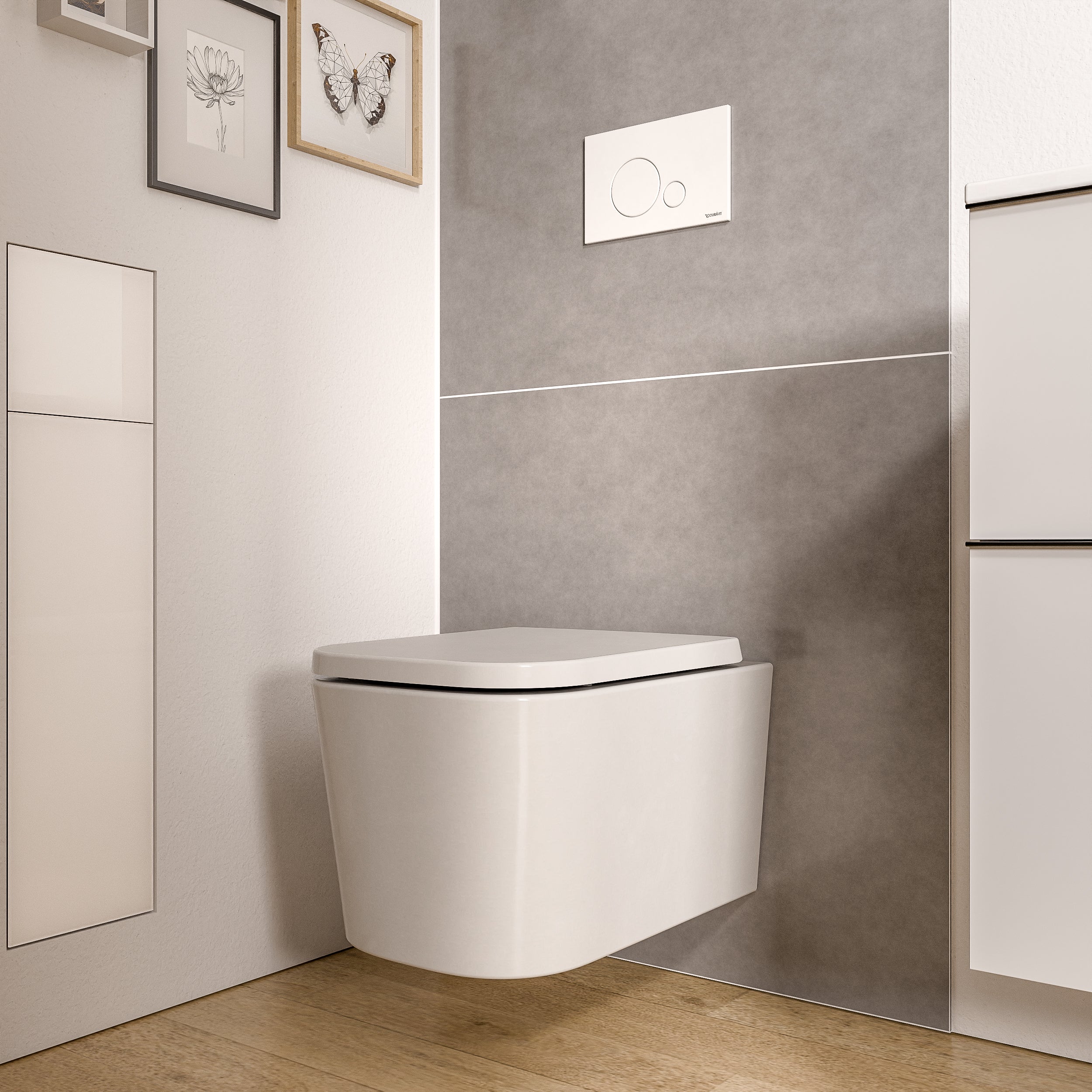Væghængt toilet uden kant LAVOA - Image 8