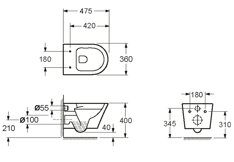WC uden kant 1080R - Image 12