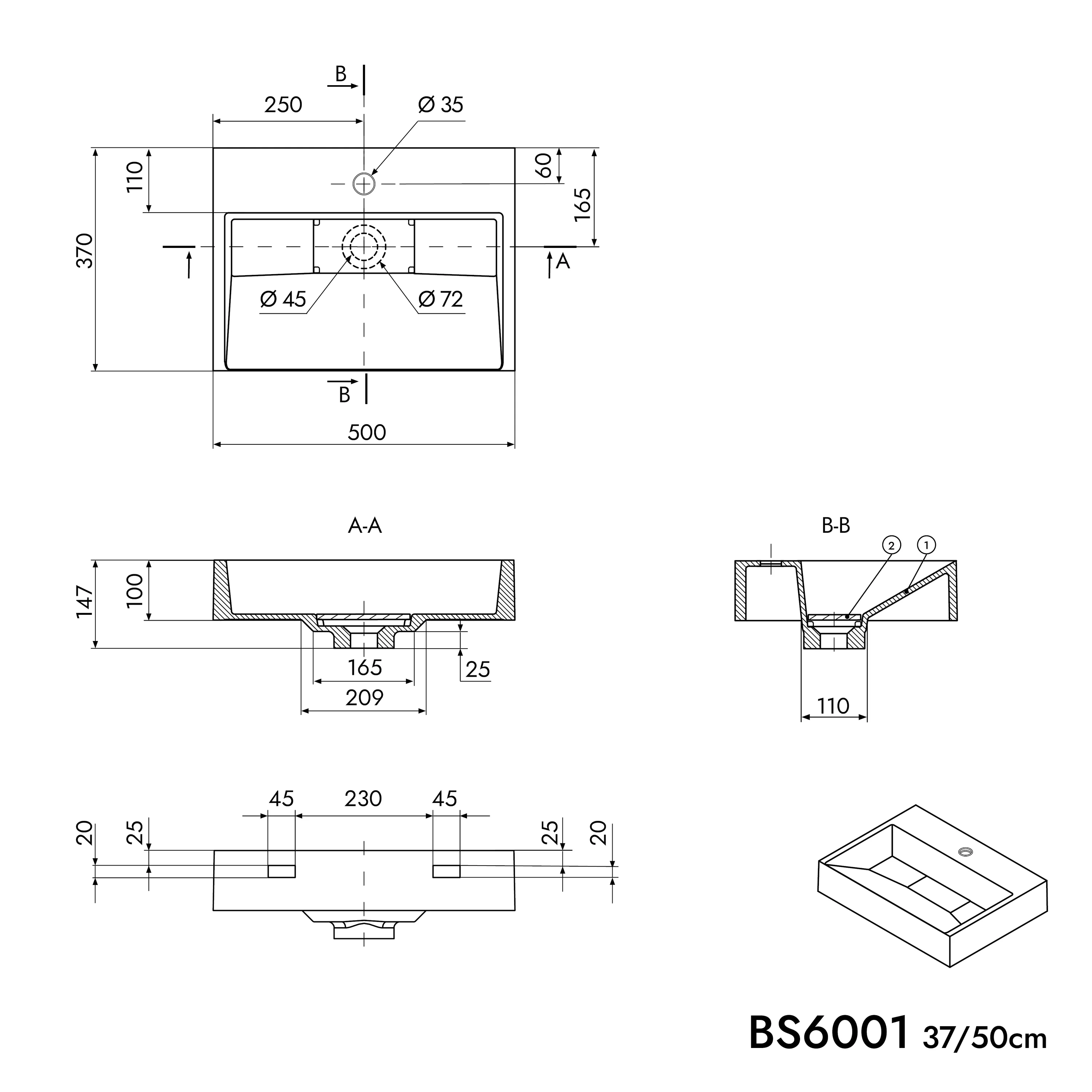 Håndvask BS6001 - Image 9