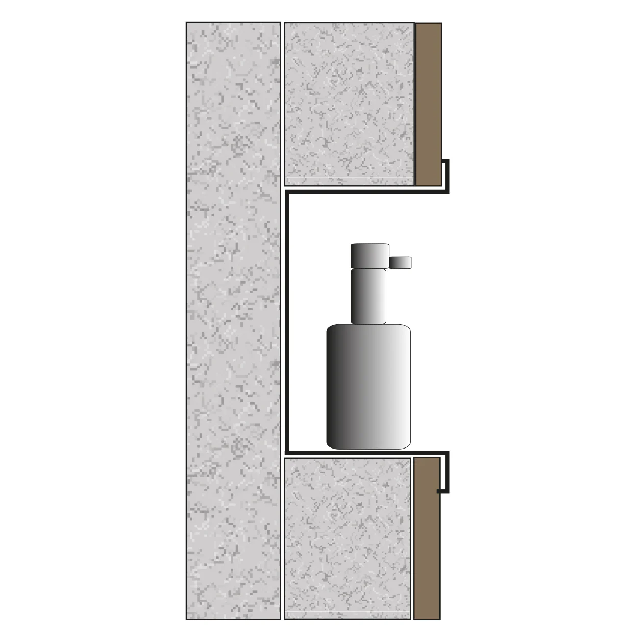 Væg-niche BS156010 - Image 4