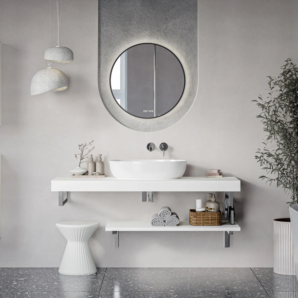 Vaskekonsol JUVIA Slim 100 cm til 160 cm - Image 3