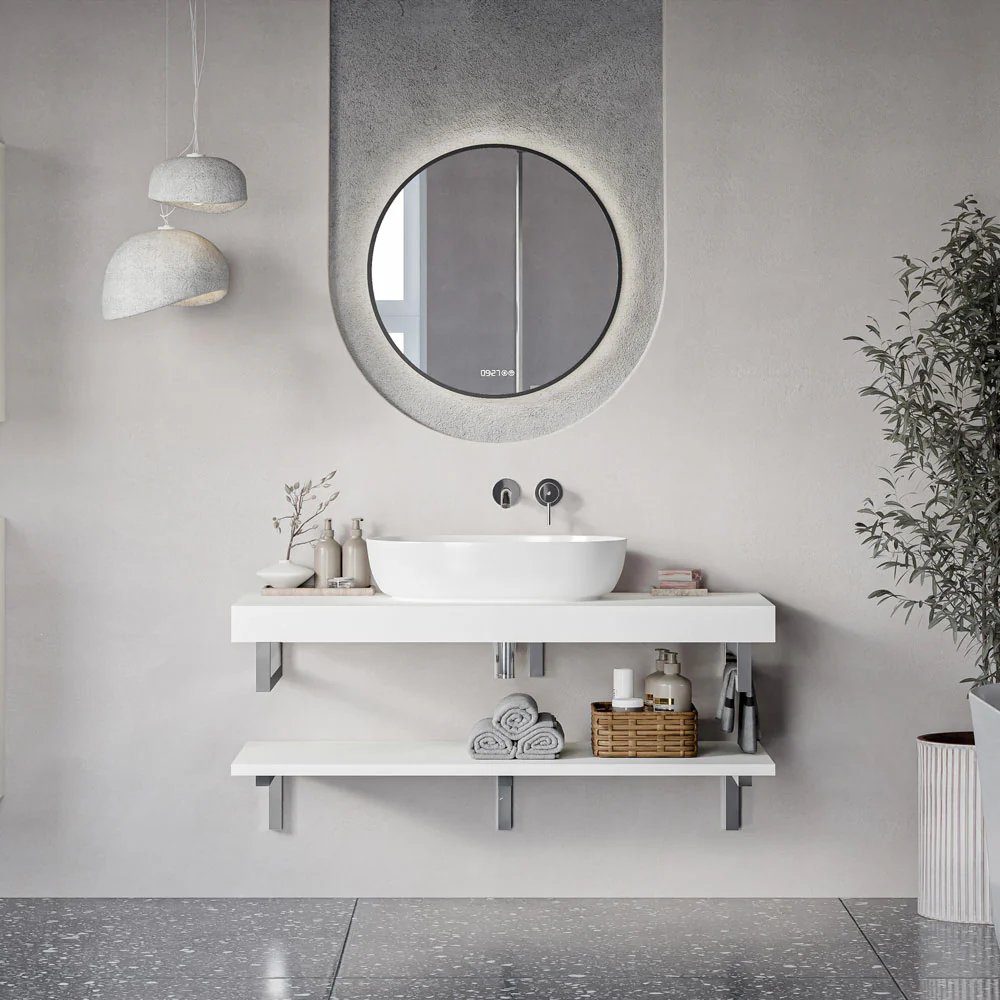 Vaskekonsol JUVIA Slim 100 cm til 160 cm - Image 6